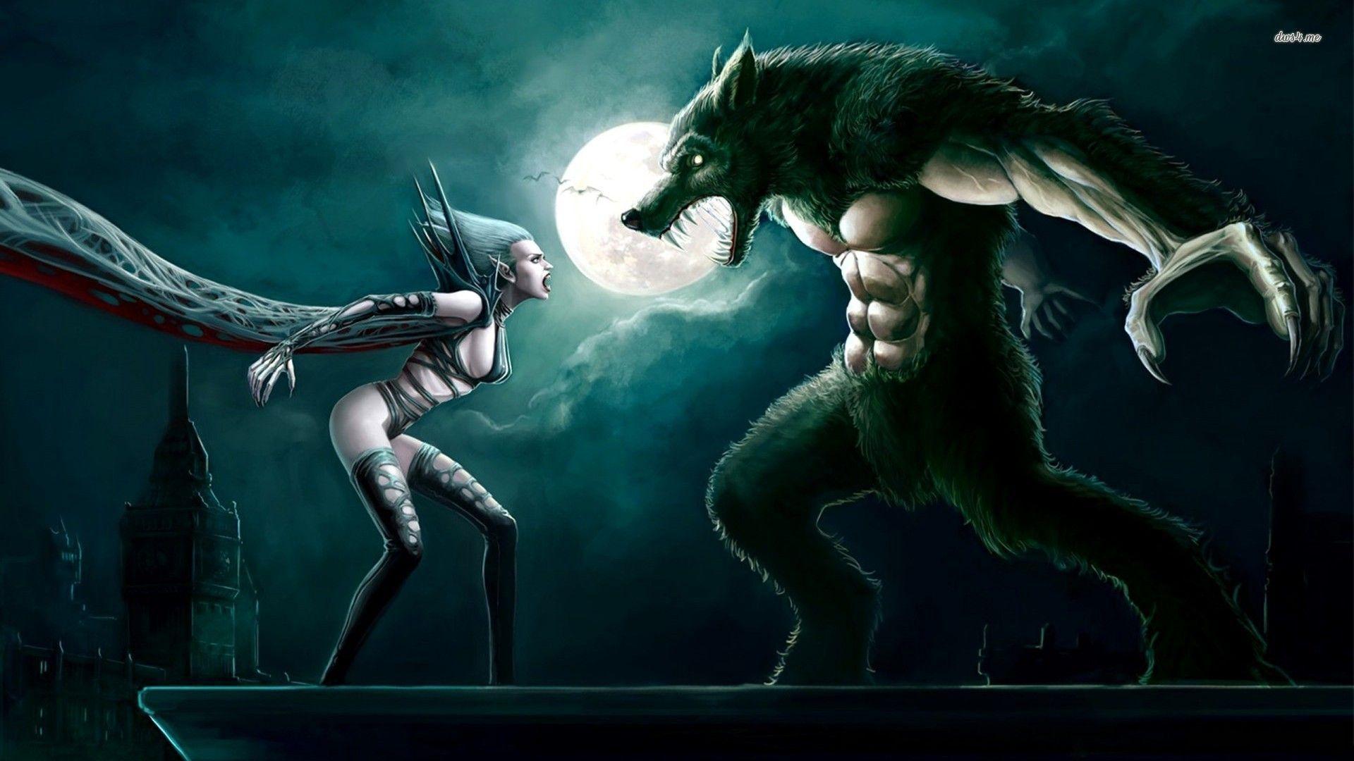 vampire vs werewolf