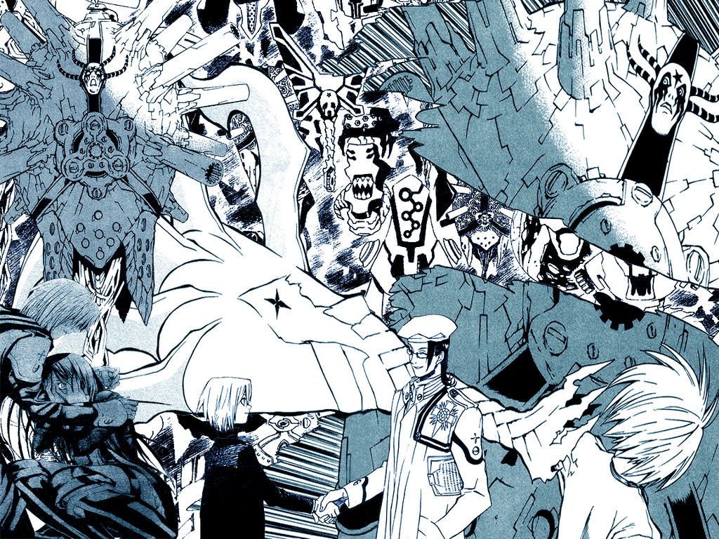 Manga Backround D.Gray Man Wallpaper