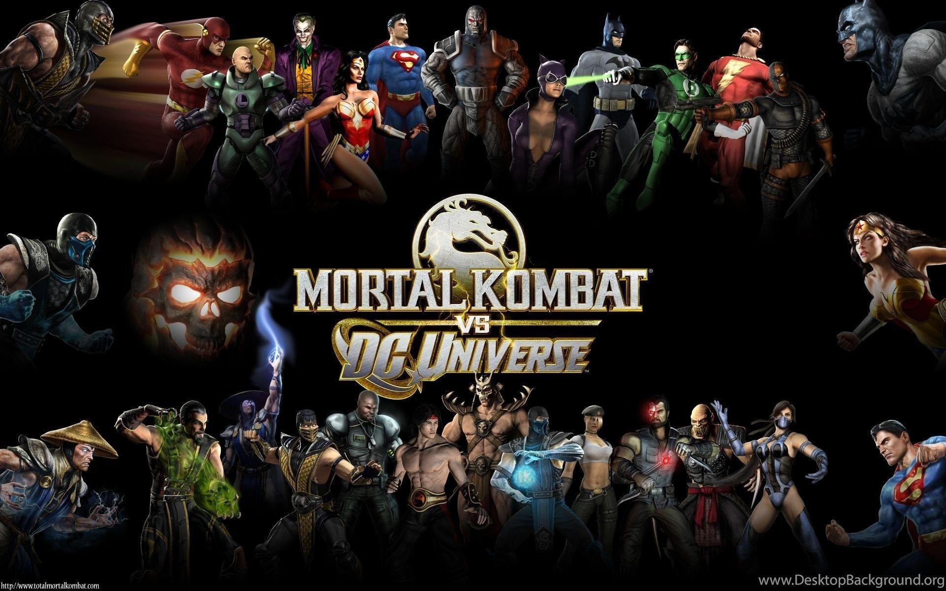 Mortal Kombat Characters Wallpaper Desktop Background