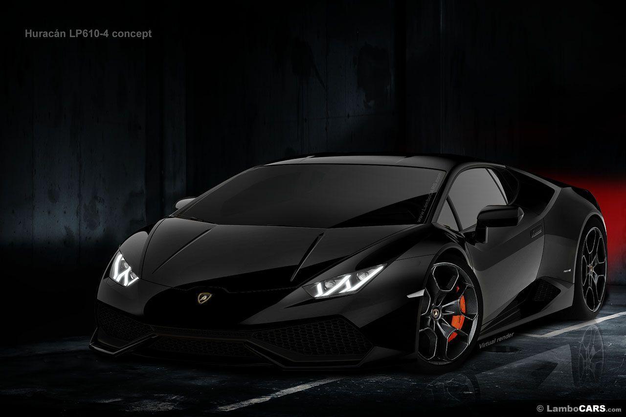 Lamborghini Black Wallpaper