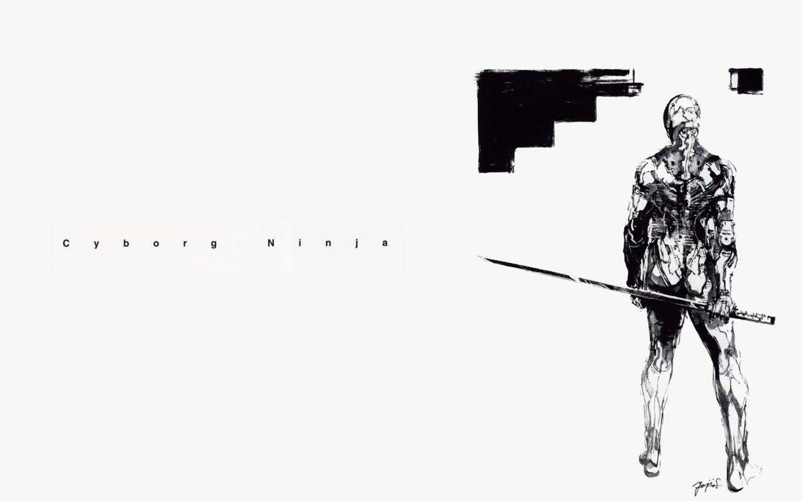 Metal Gear Solid Gray Fox Artwork Wallpaper