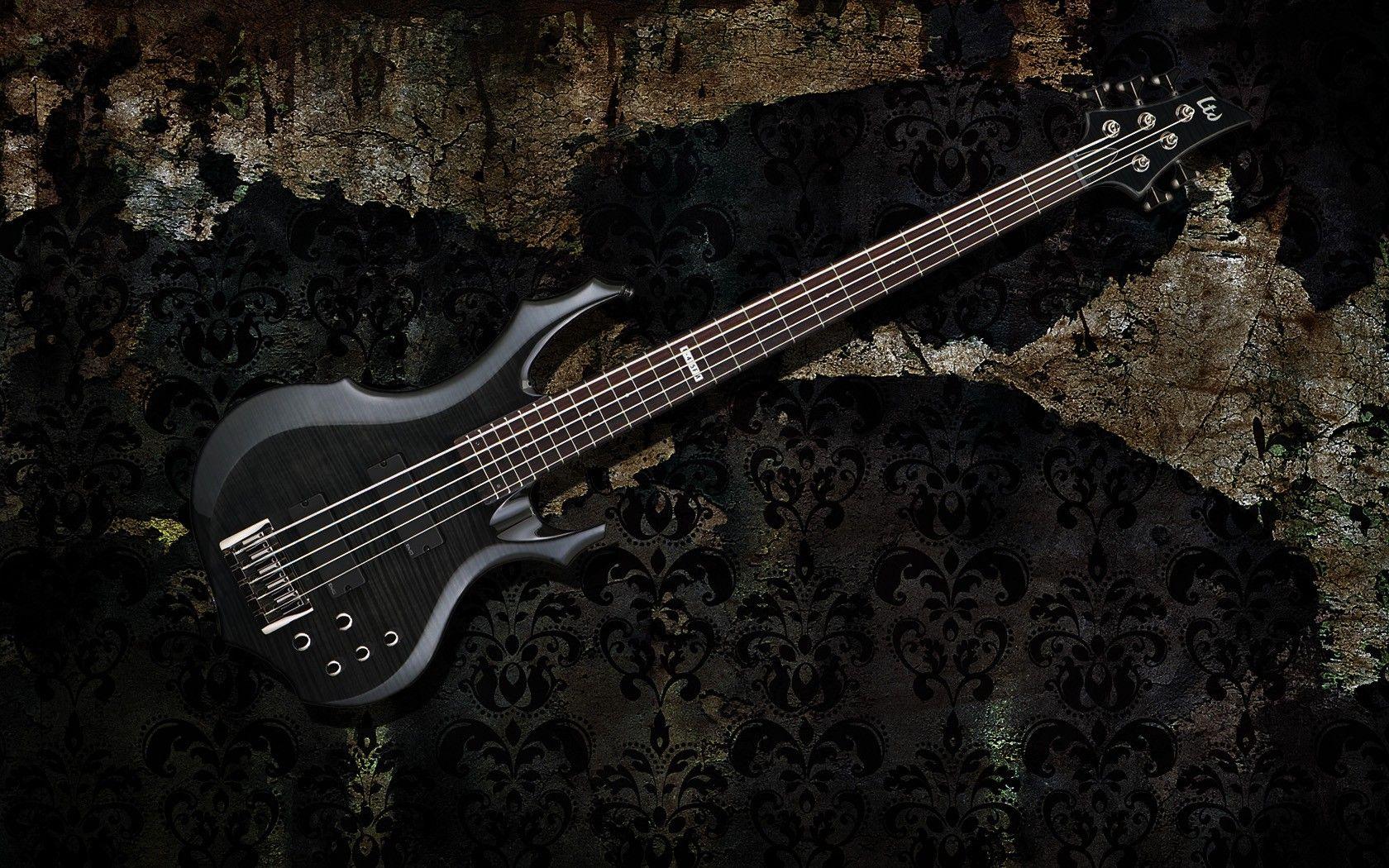 HD Bass Guitar Wallpaper