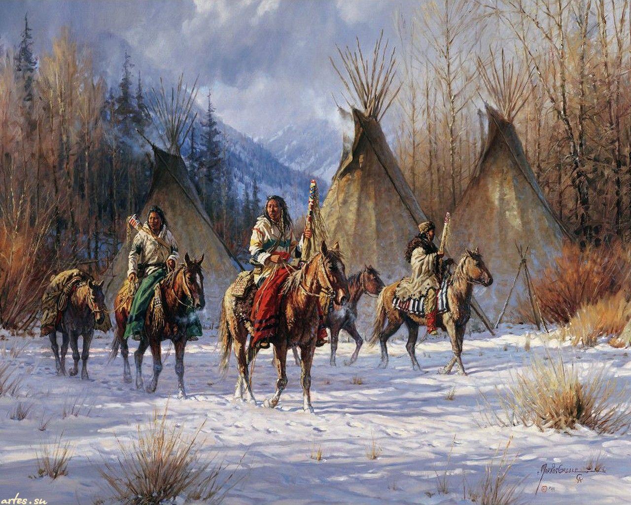Native Americans Survive Winter .com