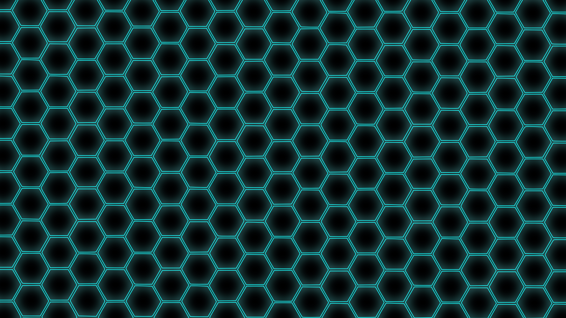 Hex Grid Blue