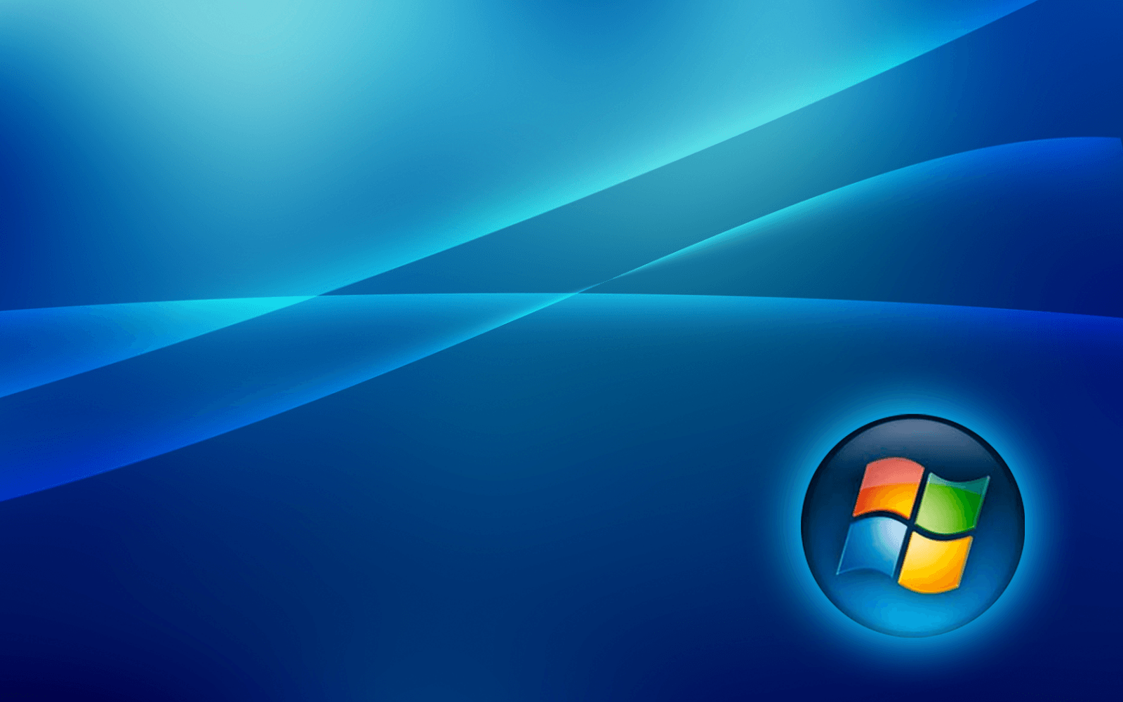 Microsoft Windows Vista Operating System HD Wallpaper and Logo