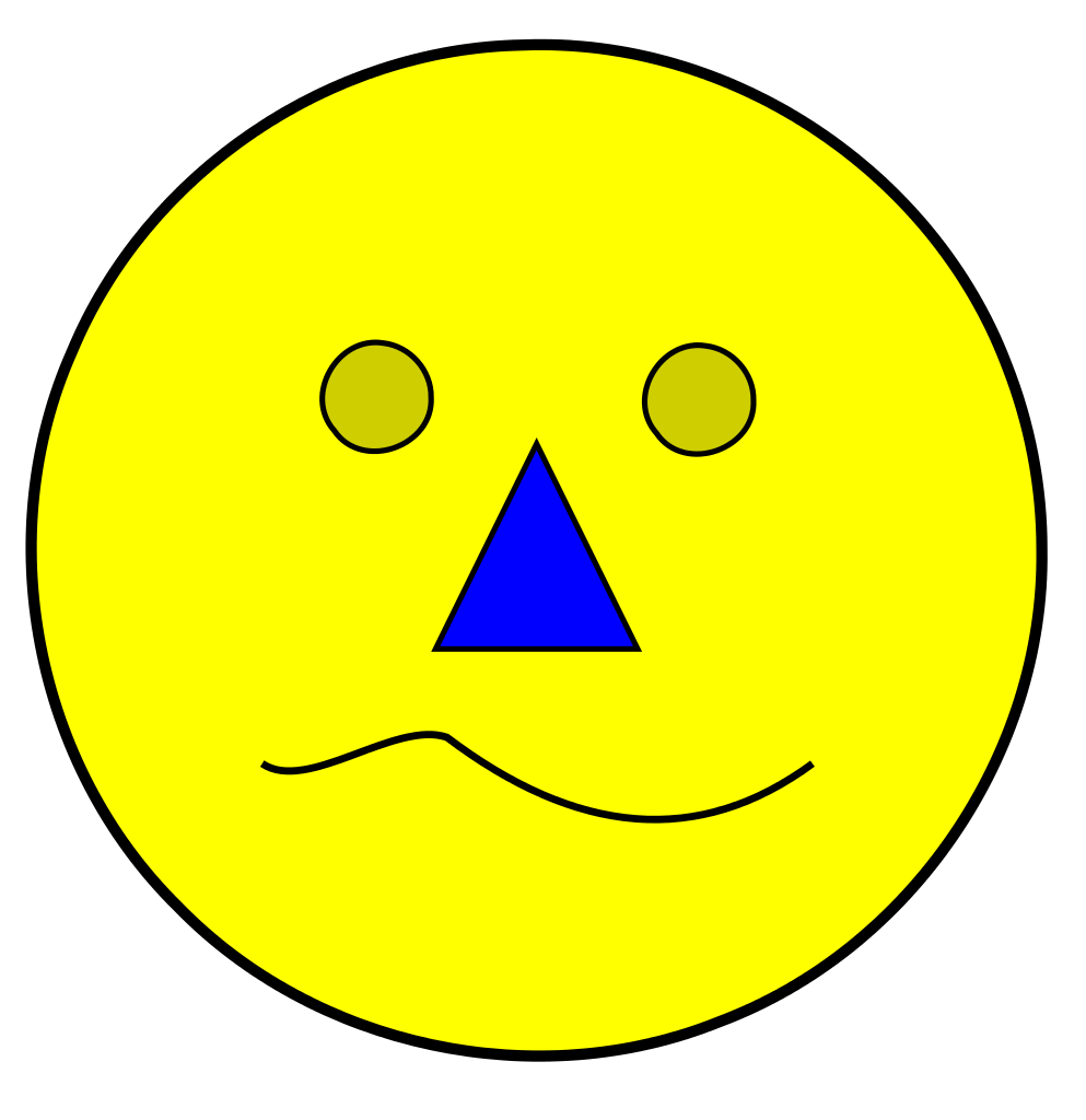 Smiley Face Transparent Background Clipart Image