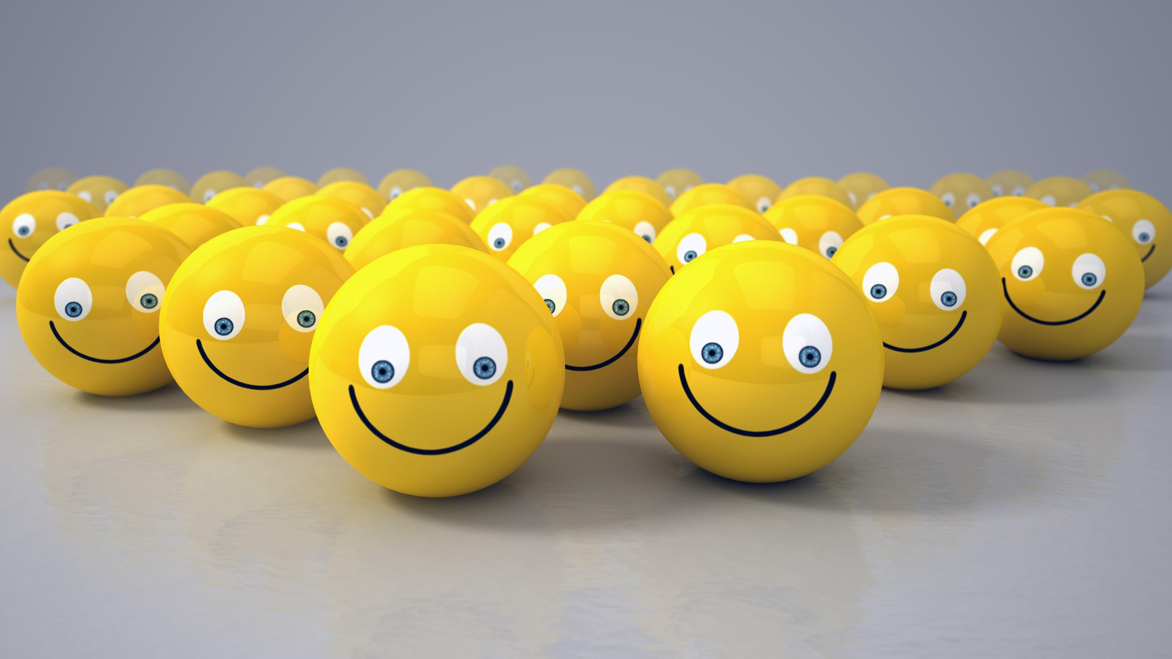 Free Smiley high quality background for 4k computer