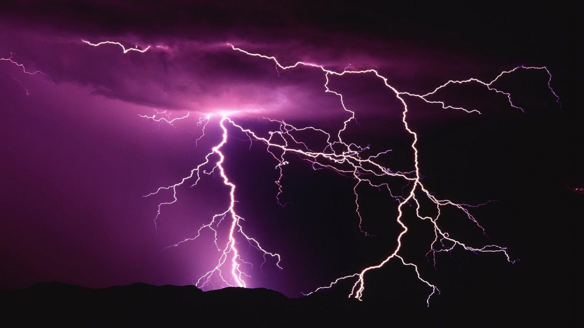 Thunder, Thunderbolt, lightning, nature, sky HD wallpaper