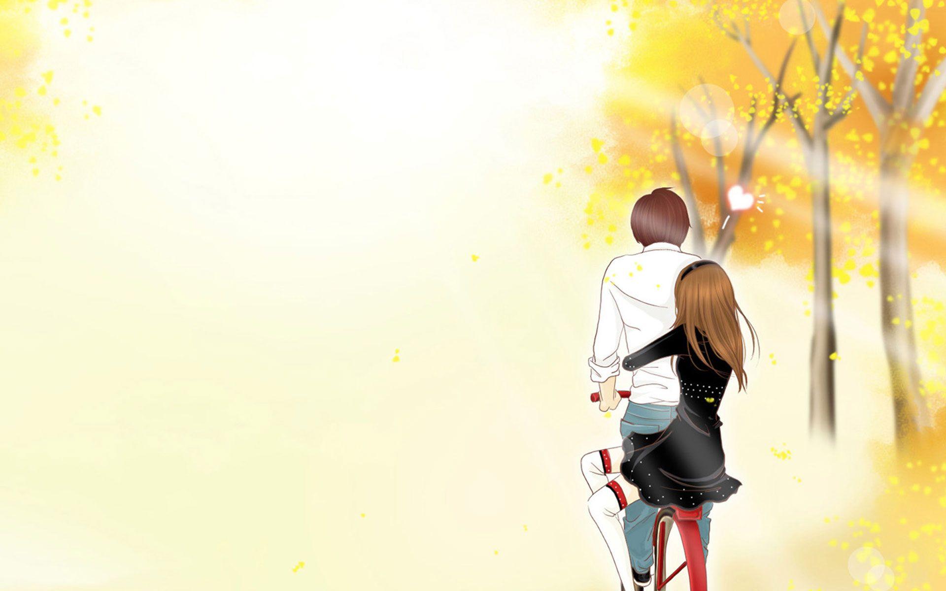 Wallpaper.wiki Romantic CartoonBackground PIC WPD001055