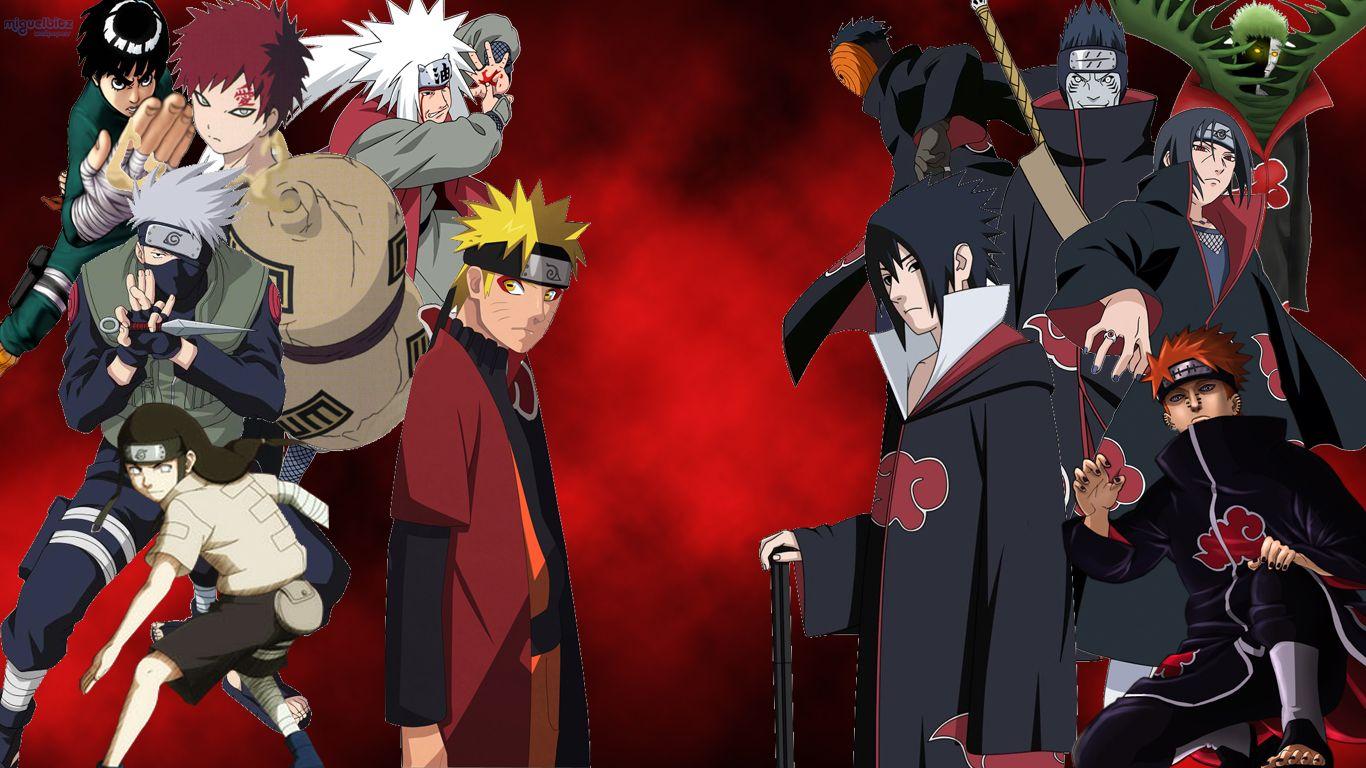 Naruto Vs Akatsuki Wallpapers Hd Wallpaper Cave