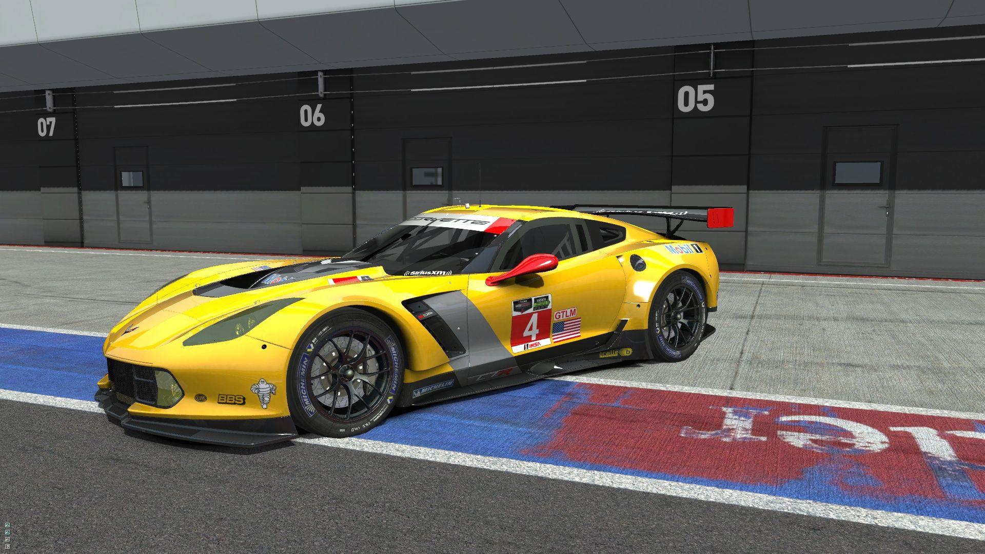 rFactor 2 C7.R Released Racing Paddock