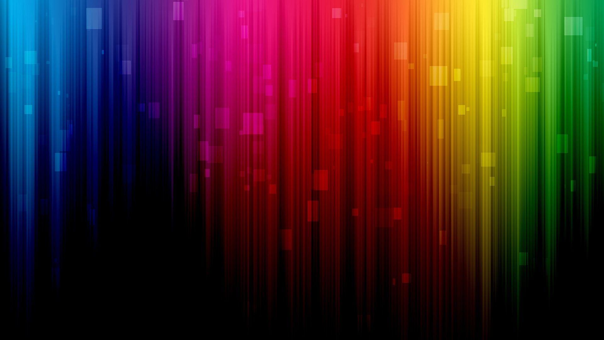 Wallpaper, line, vertical, multi colored, strips, cubes 1920x1080