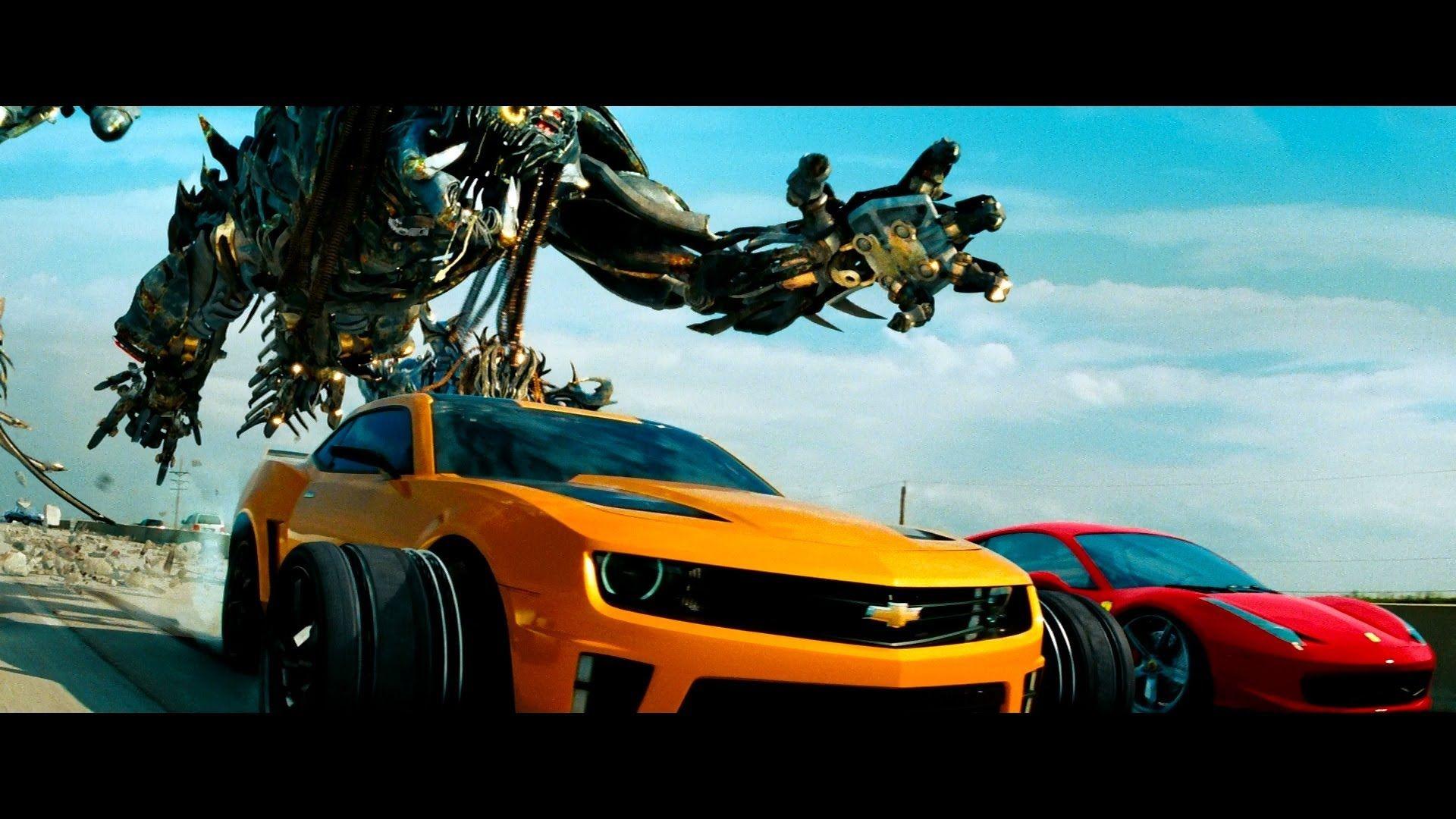 Transformers, Dark of the Moon Fight Scene Highway Chase 1080HD VO