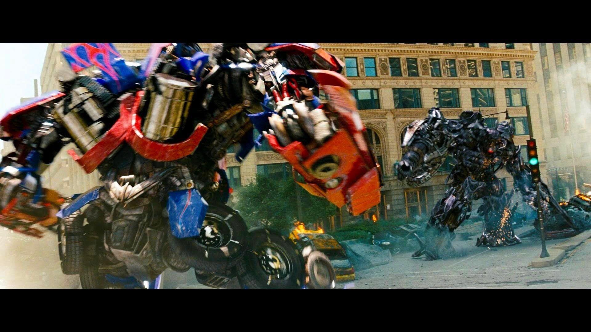 Transformers dark of the moon Optimus prime vs Shockwave 1080pHD VO