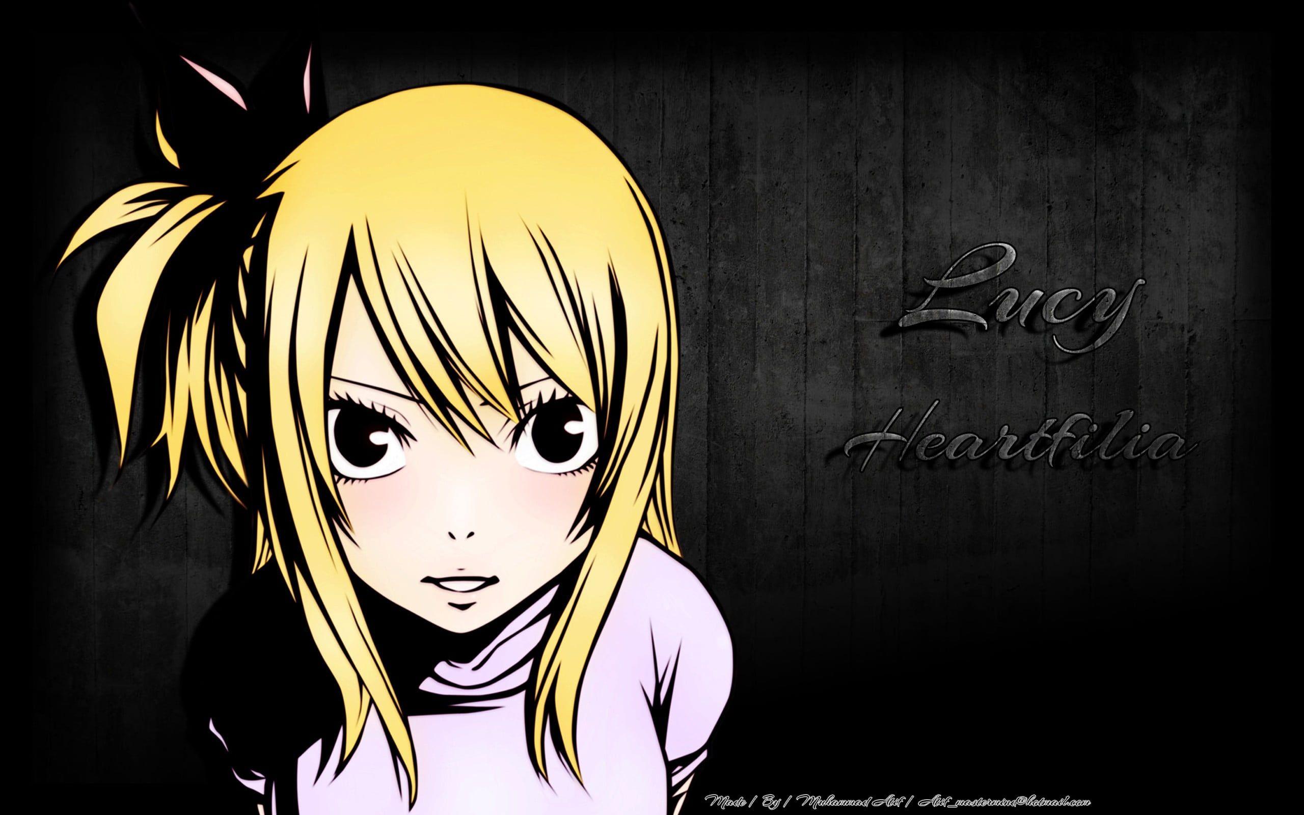 Fairy Tale Lucy Heartfilia graphic wallpaper HD wallpaper