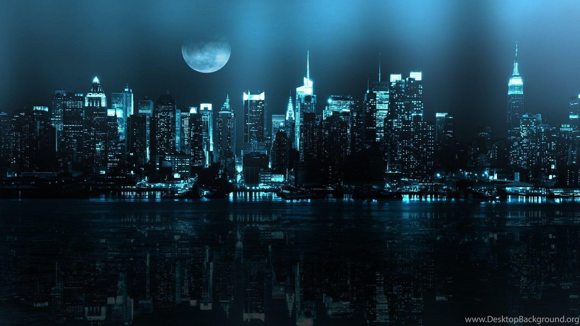 Dark City Desktop Background Desktop Background