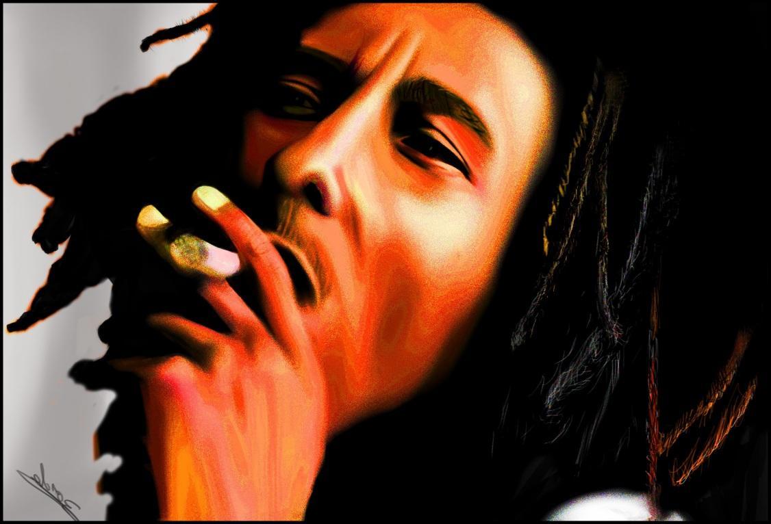 Bob Marley, Smoking, Famous Singer, Jamaica, Reggae, One Love, Best