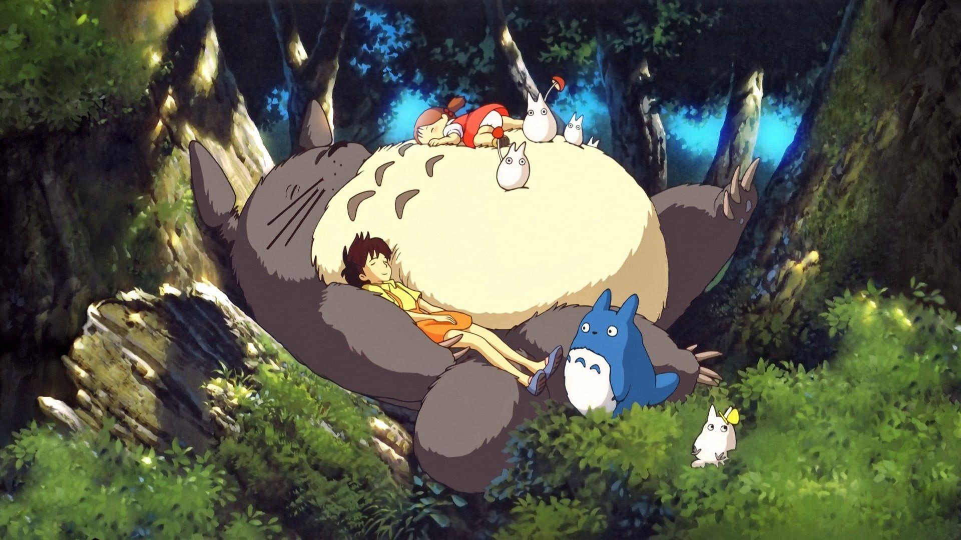 My neighbor Totoro anime HD wallpaper