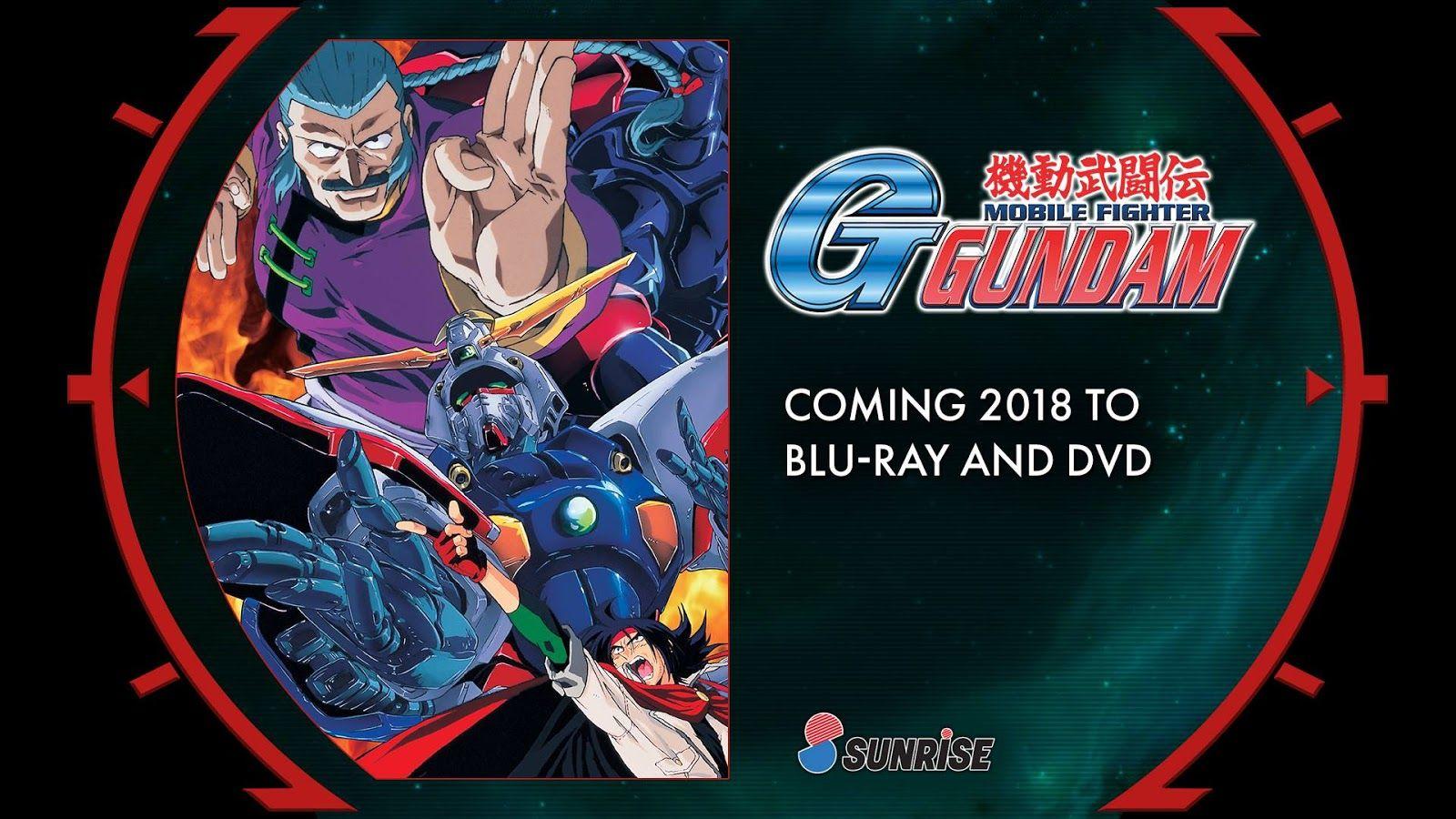 Mobile Fighter G Gundam Blu Ray And DVD Release For North America