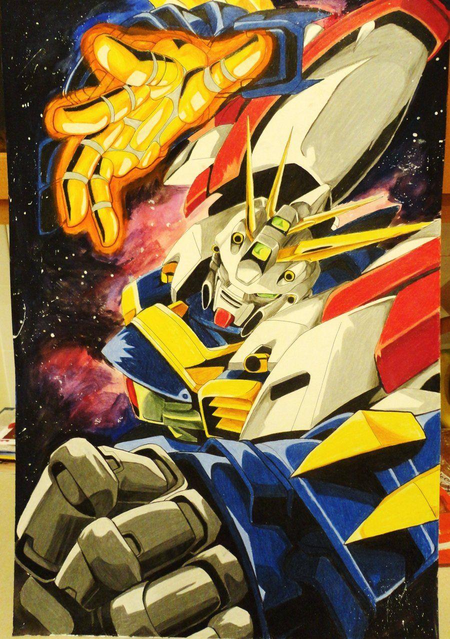 Burning Gundam- Erupting Burning Finger!