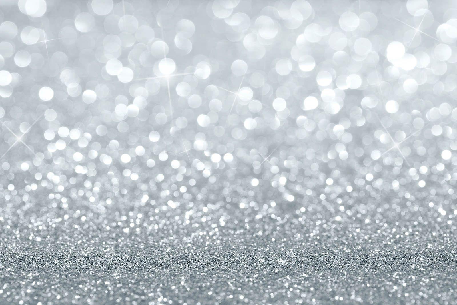 silver sparkles background