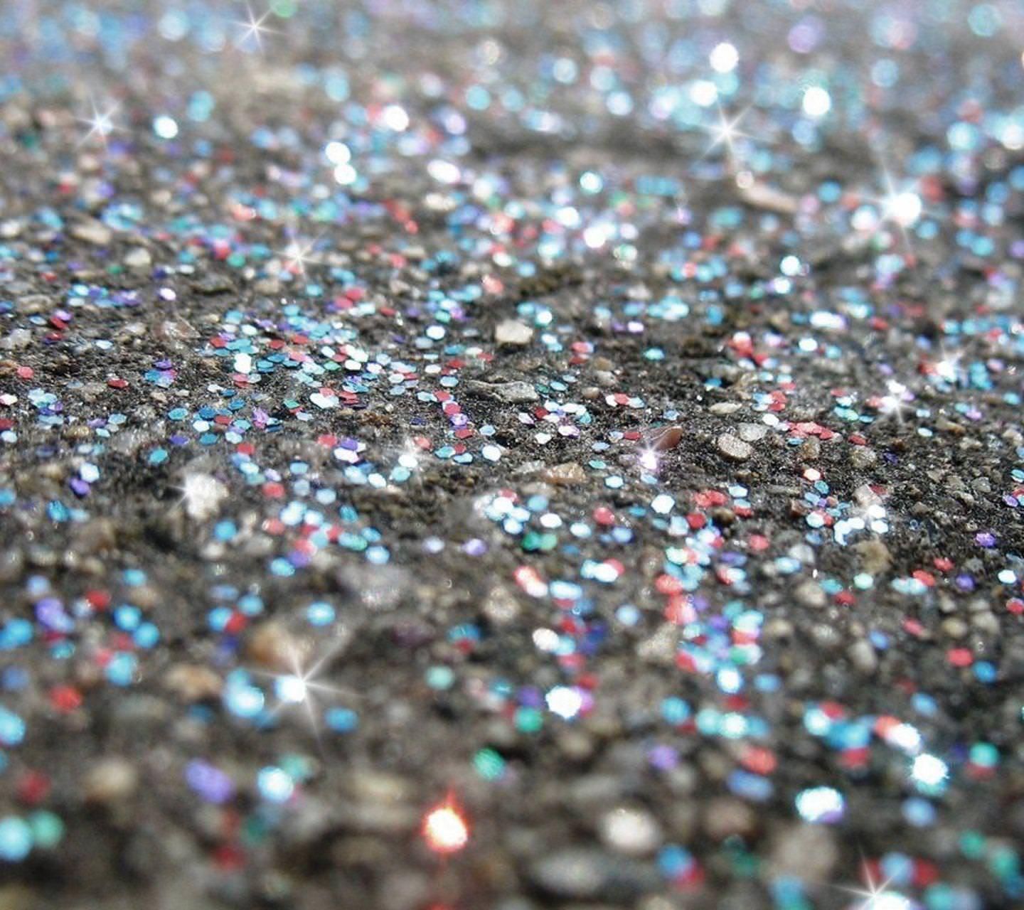Silver Glitter Sparkles Background 2. Younique