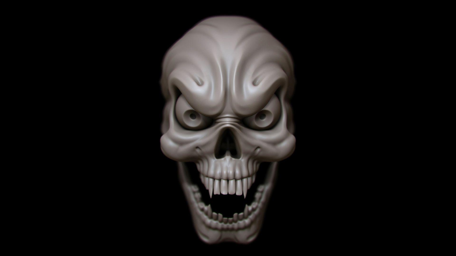 Skull Wallpapers Widescreen Latest.