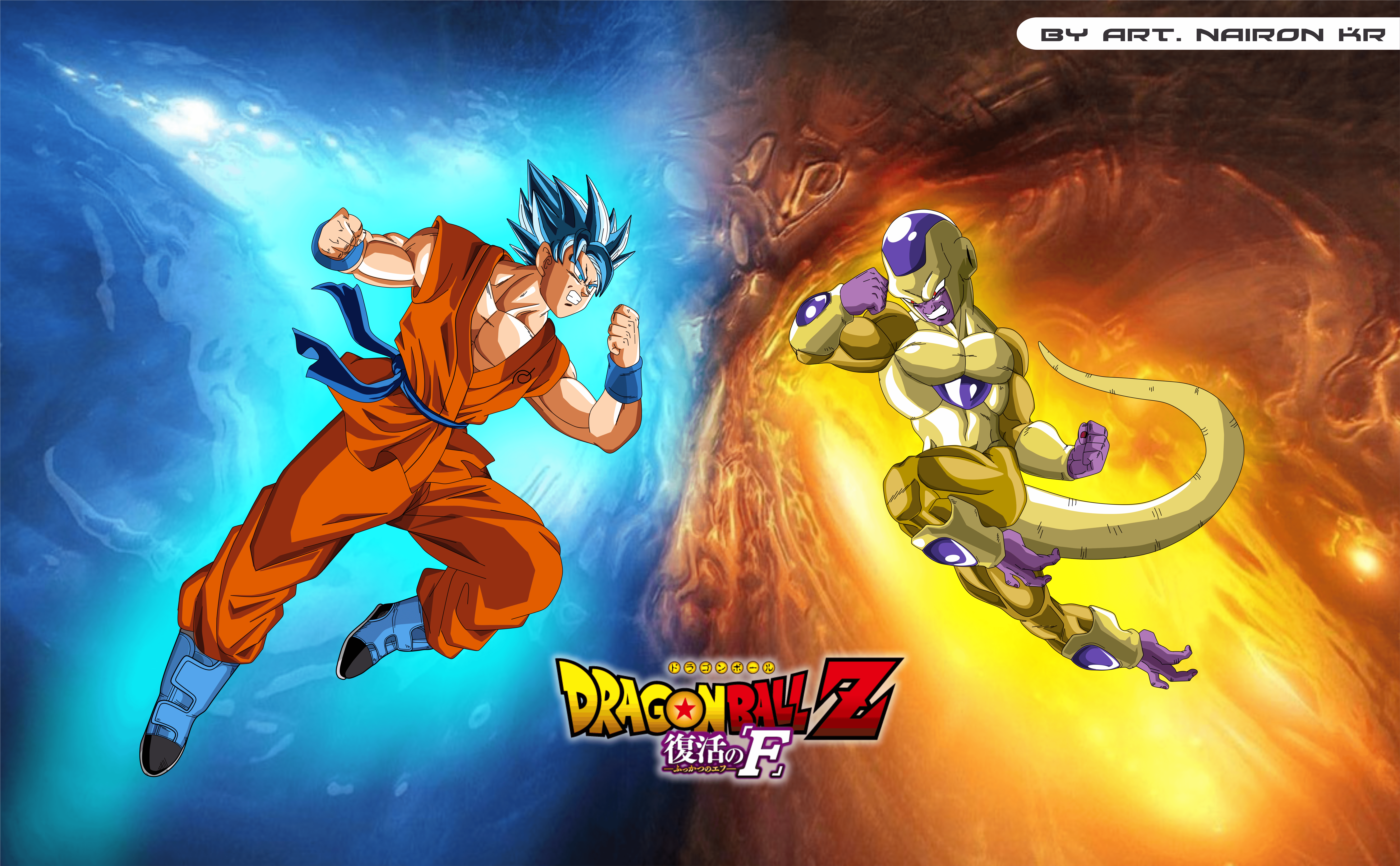 Goku Vs Freeza 8k Ultra HD Wallpaper