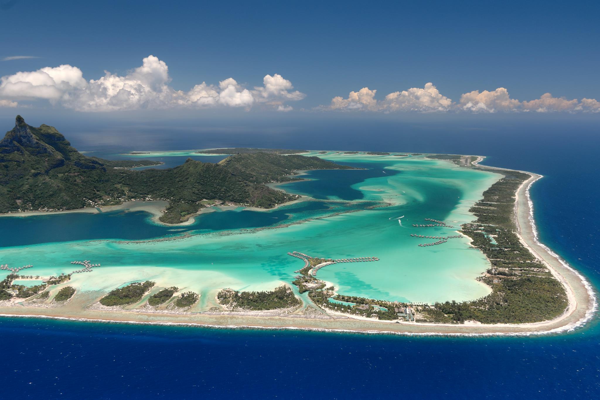 Reef Around Bora Bora HD desktop wallpaper, Widescreen