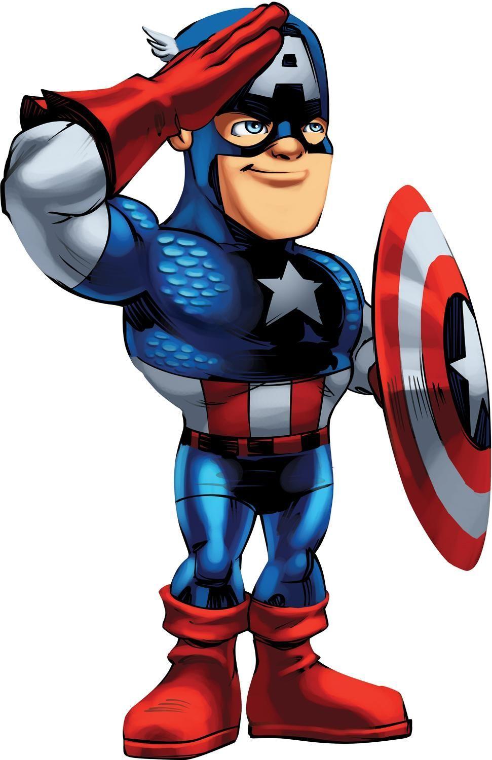 captain america cartoon Large Image. Guy stuff