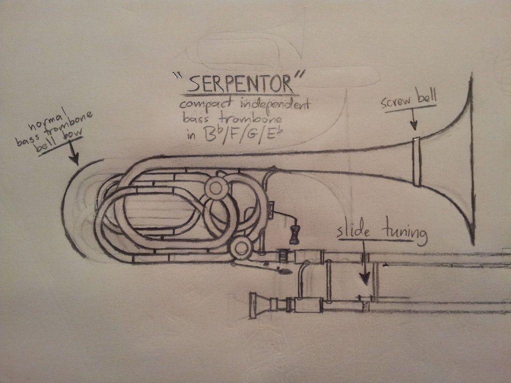 Serpentor Compact Bass Trombone By Ninetales Sensei
