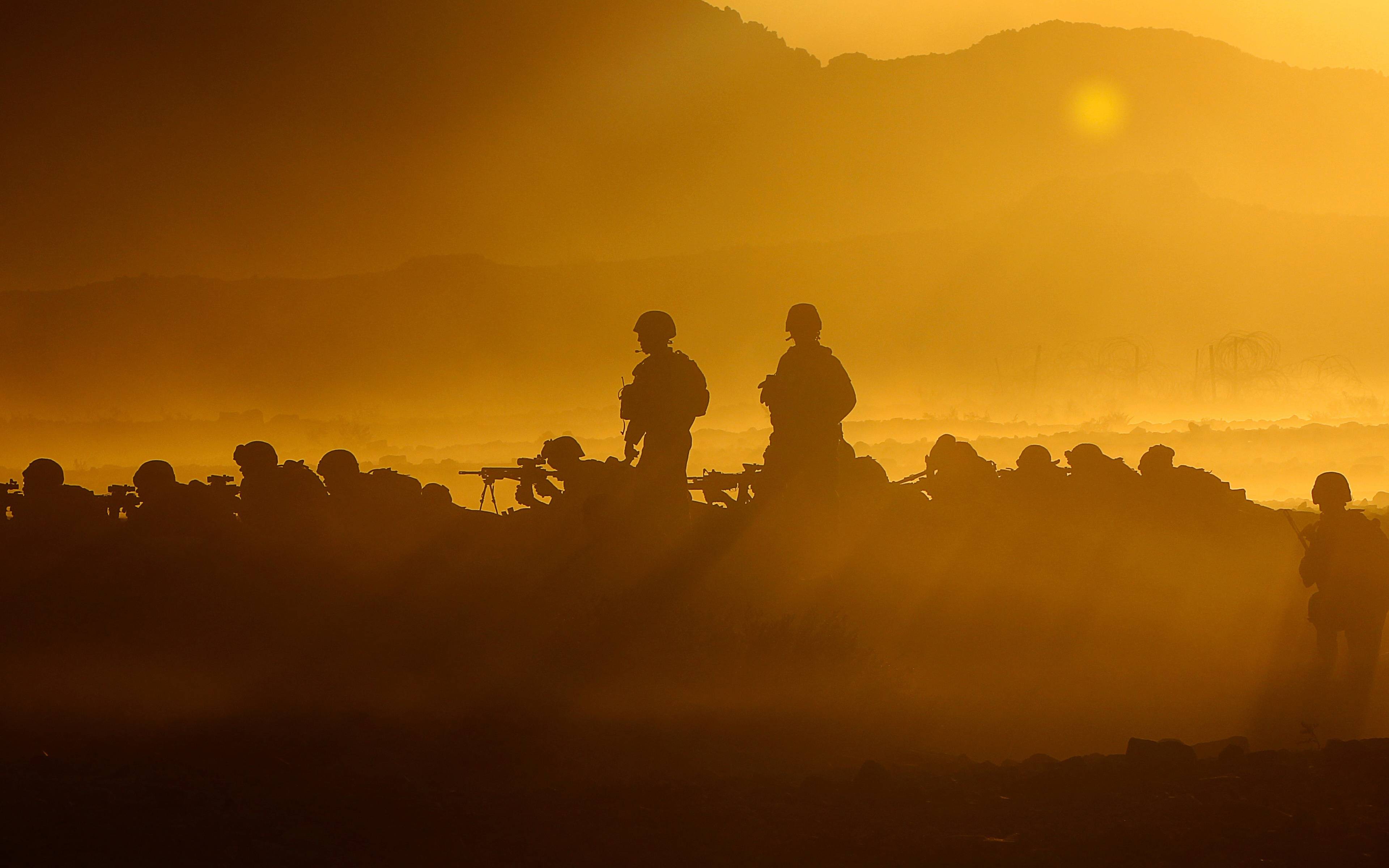 Military Soldiers 4K Wallpaper