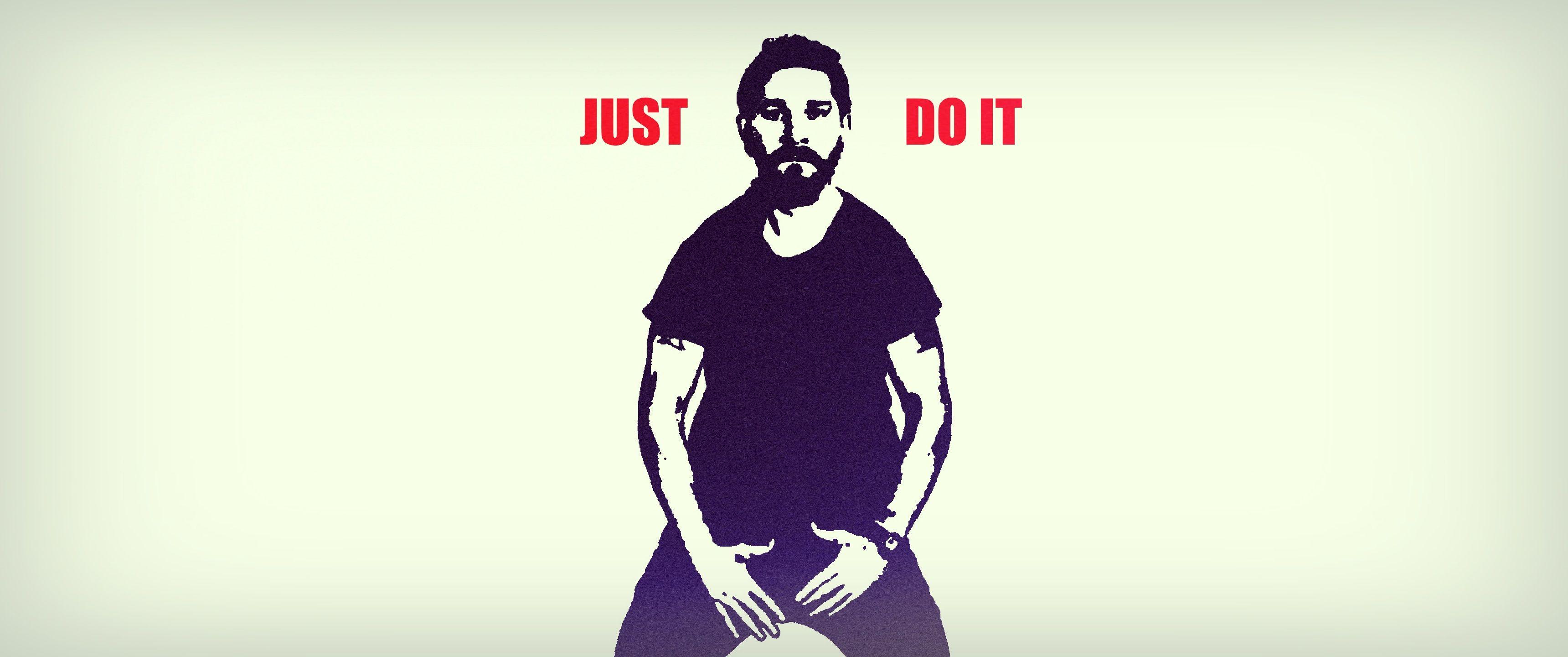 Just Do It Shia Labeouf Wallpaperx1440