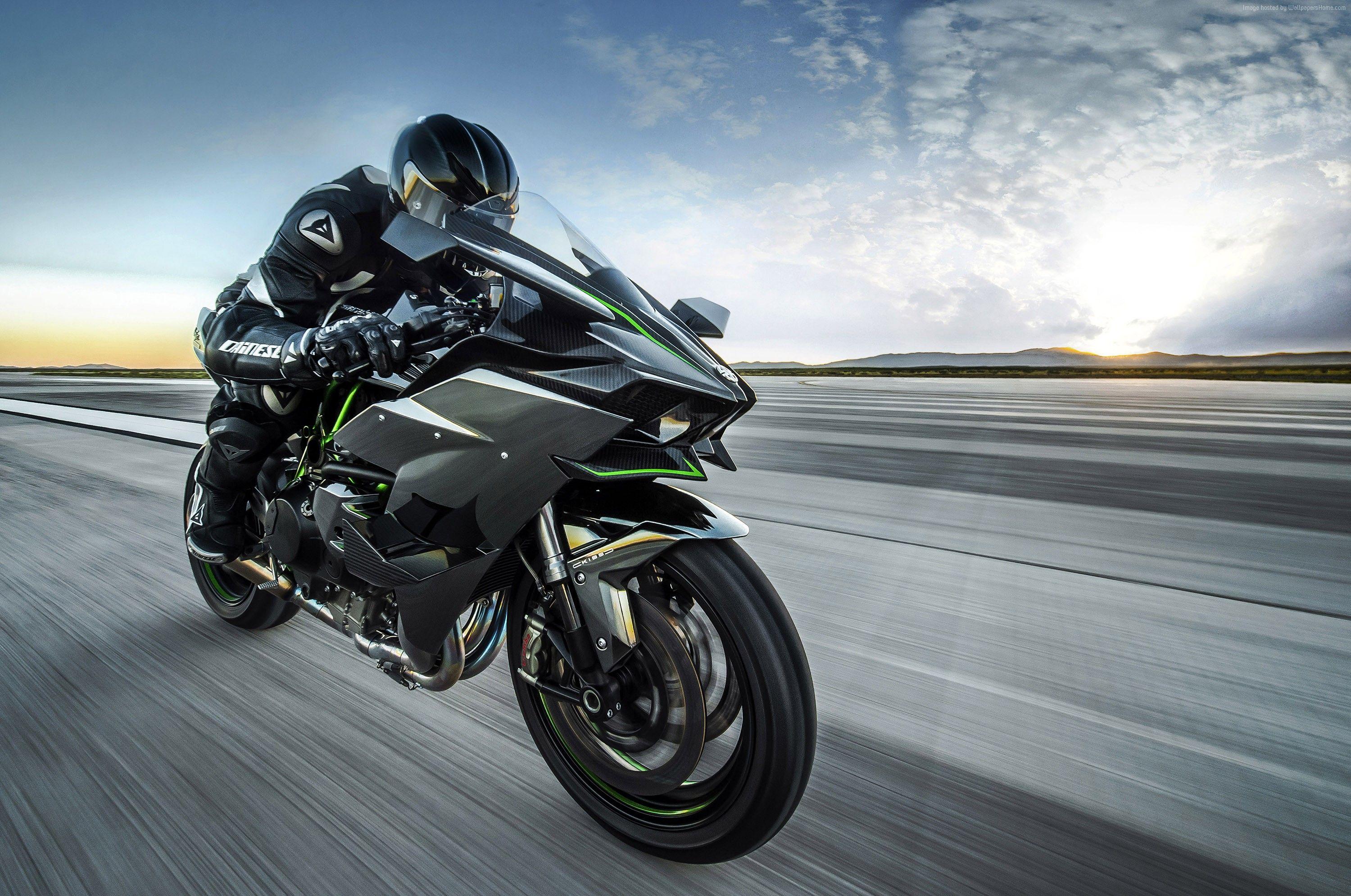 Wallpaper Kawasaki ninja h2r, sport bikes, best bikes, best