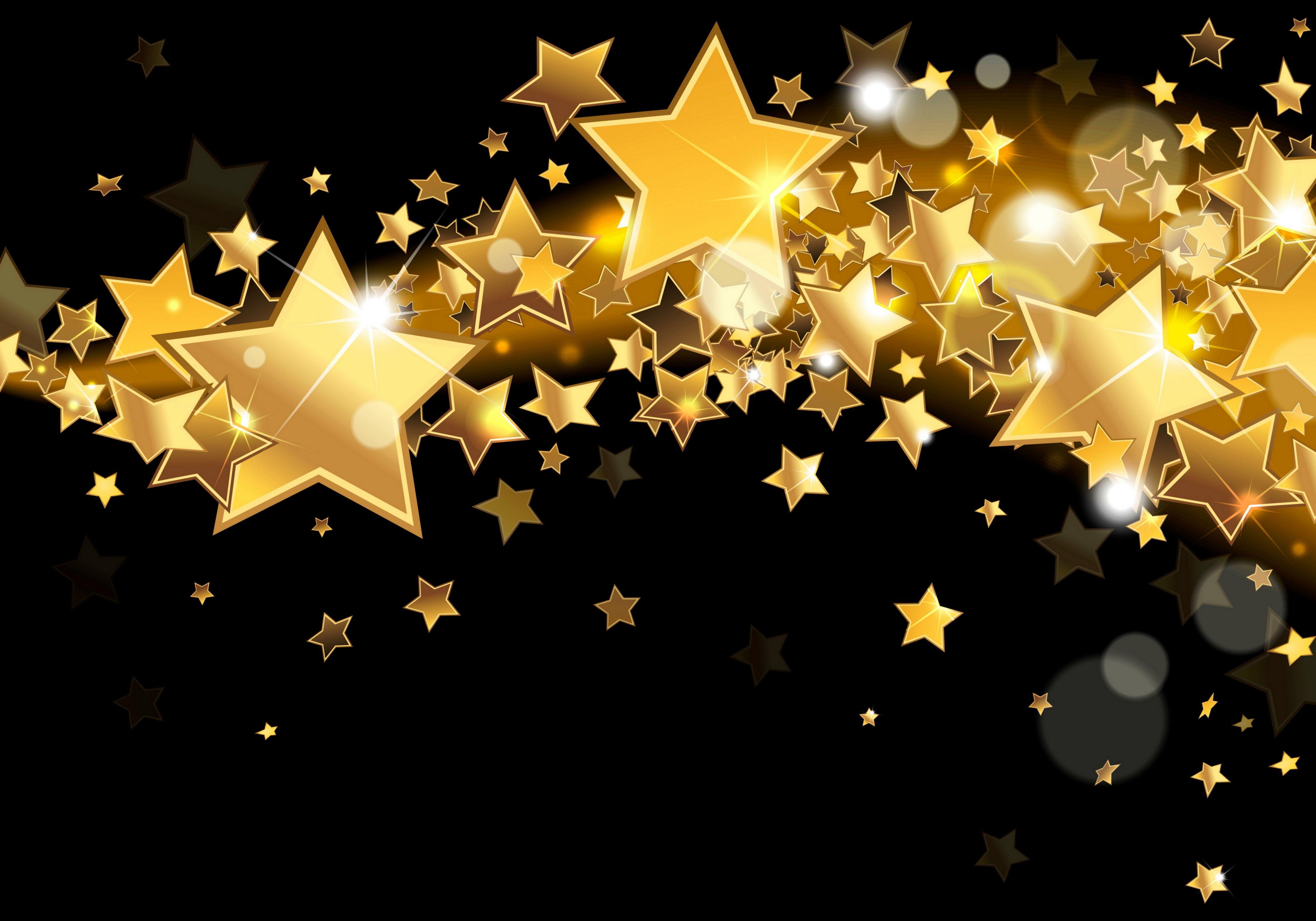 Sparkling Stars Background Wallpaper HD High Resolution For Mobile