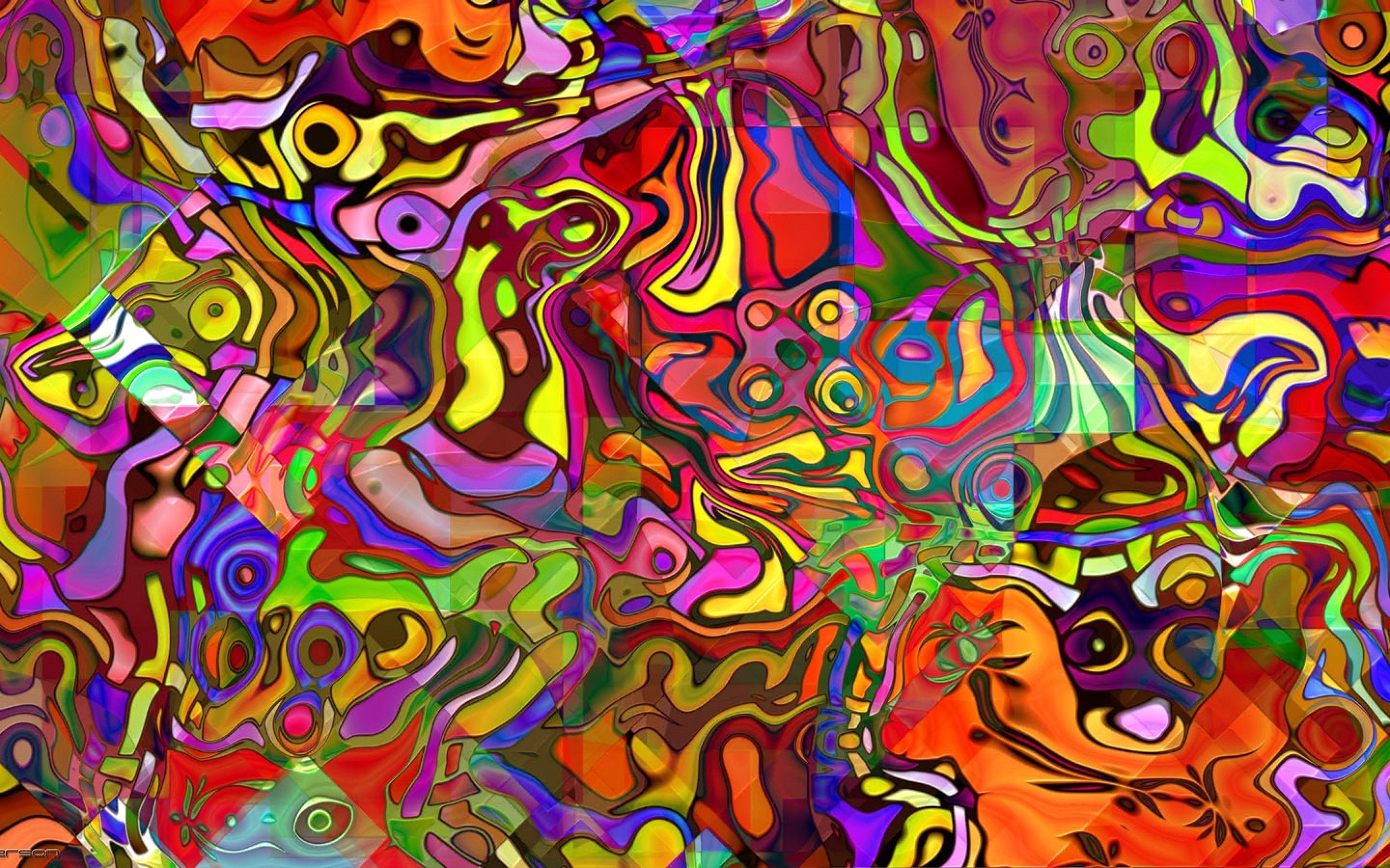 Download 2880x1800 Colorful, Psychedelic Wallpaper for MacBook Pro