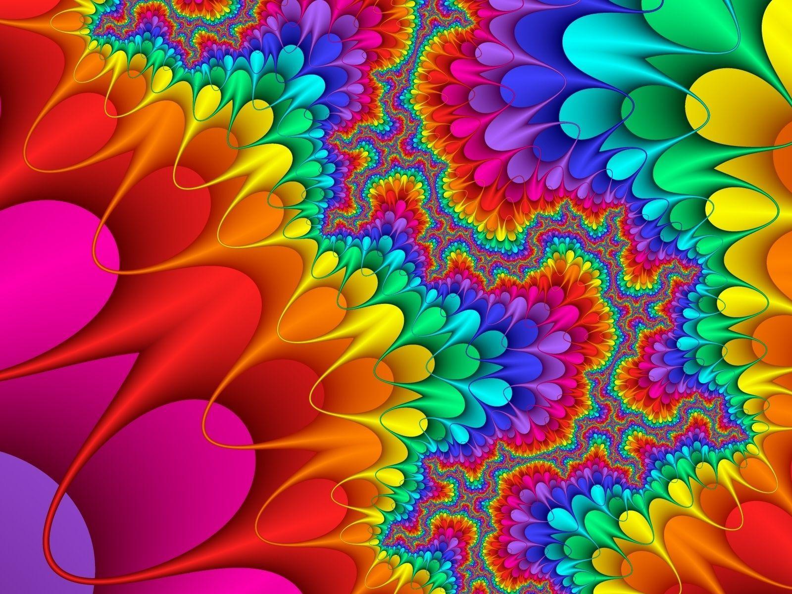 Beautiful High Resolution Wallpaper: Psychedelic Art. Color So
