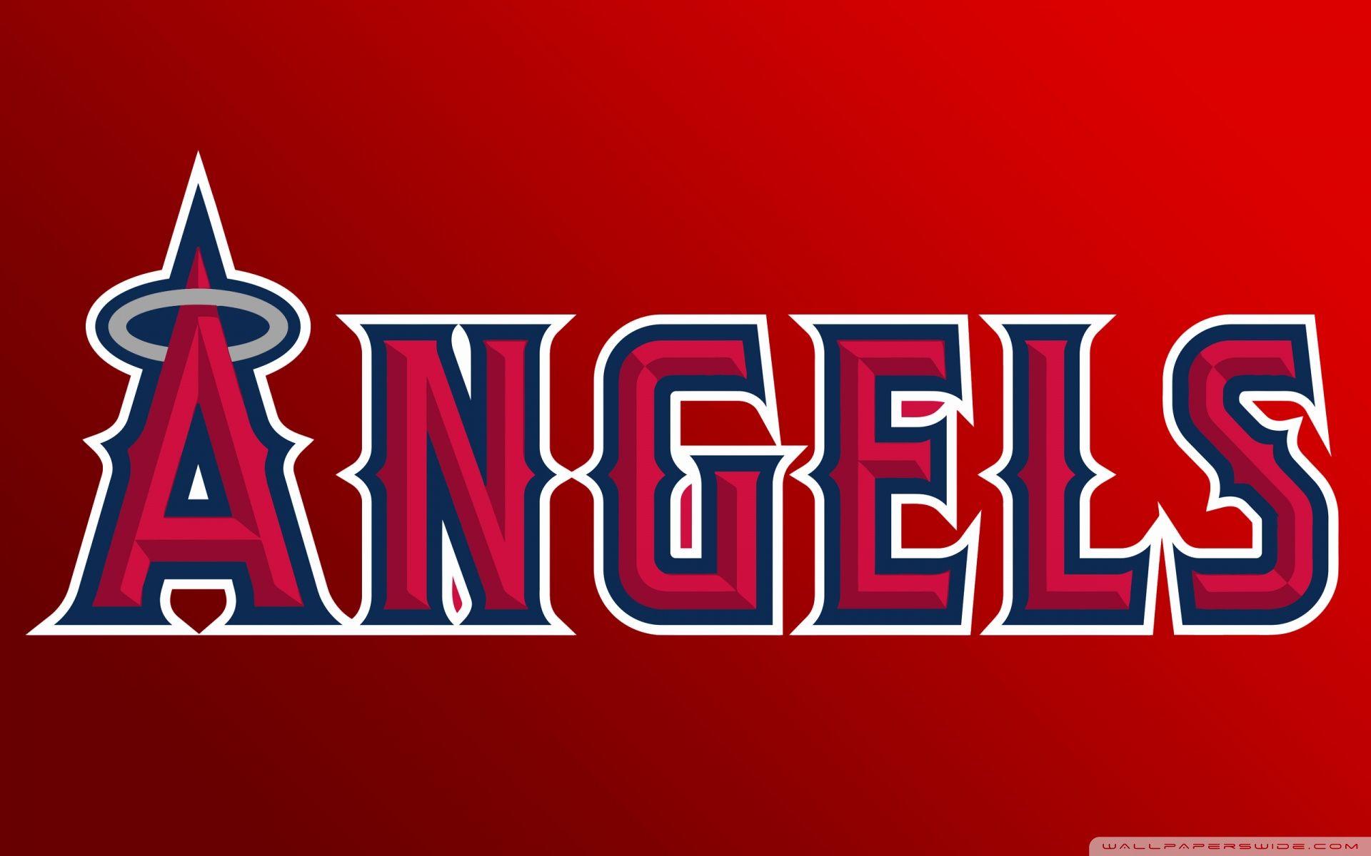 Los Angeles Angels Of Anaheim Logo Baseball ❤ 4K HD Desktop