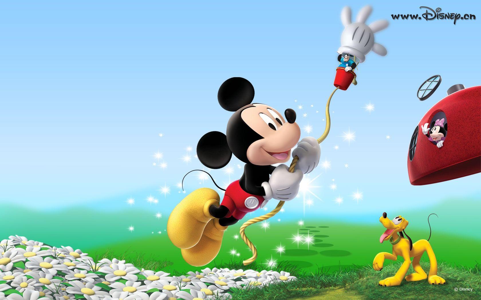Mickey Mouse Cartoon Wallpaper for iPad mini 3