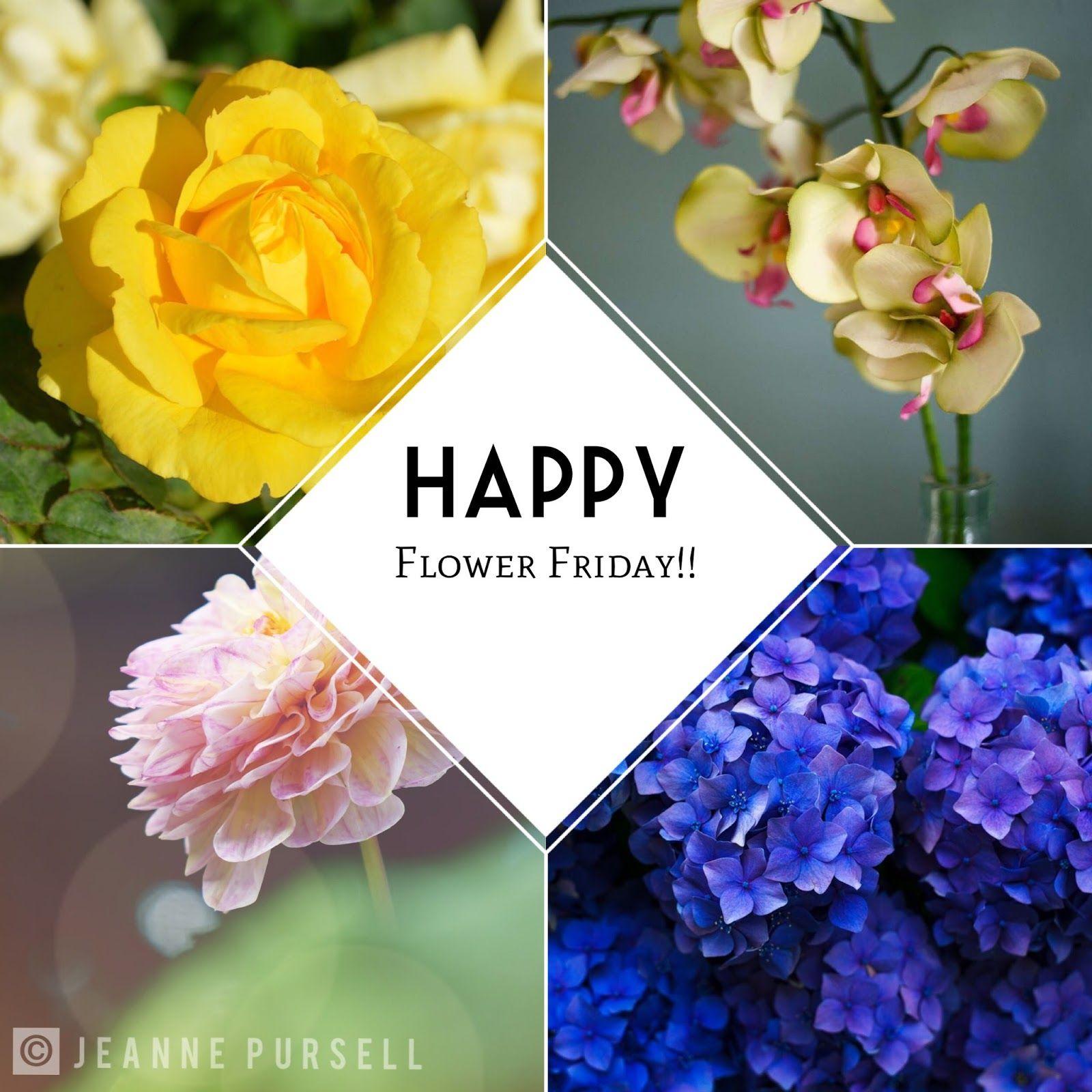 Happy Friday Flower Image