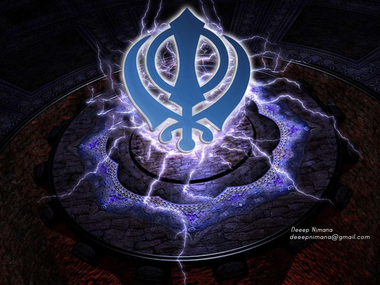 Sikh Khanda Wallpaper