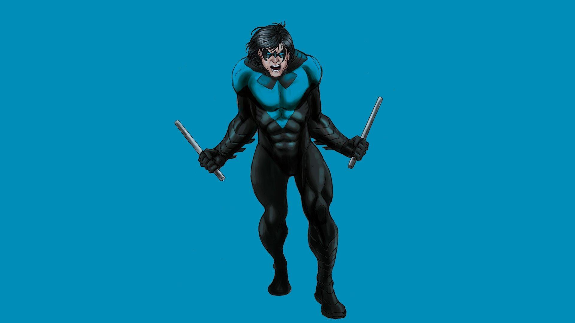 High resolution Nightwing HD 1920x1080 wallpaper for PC