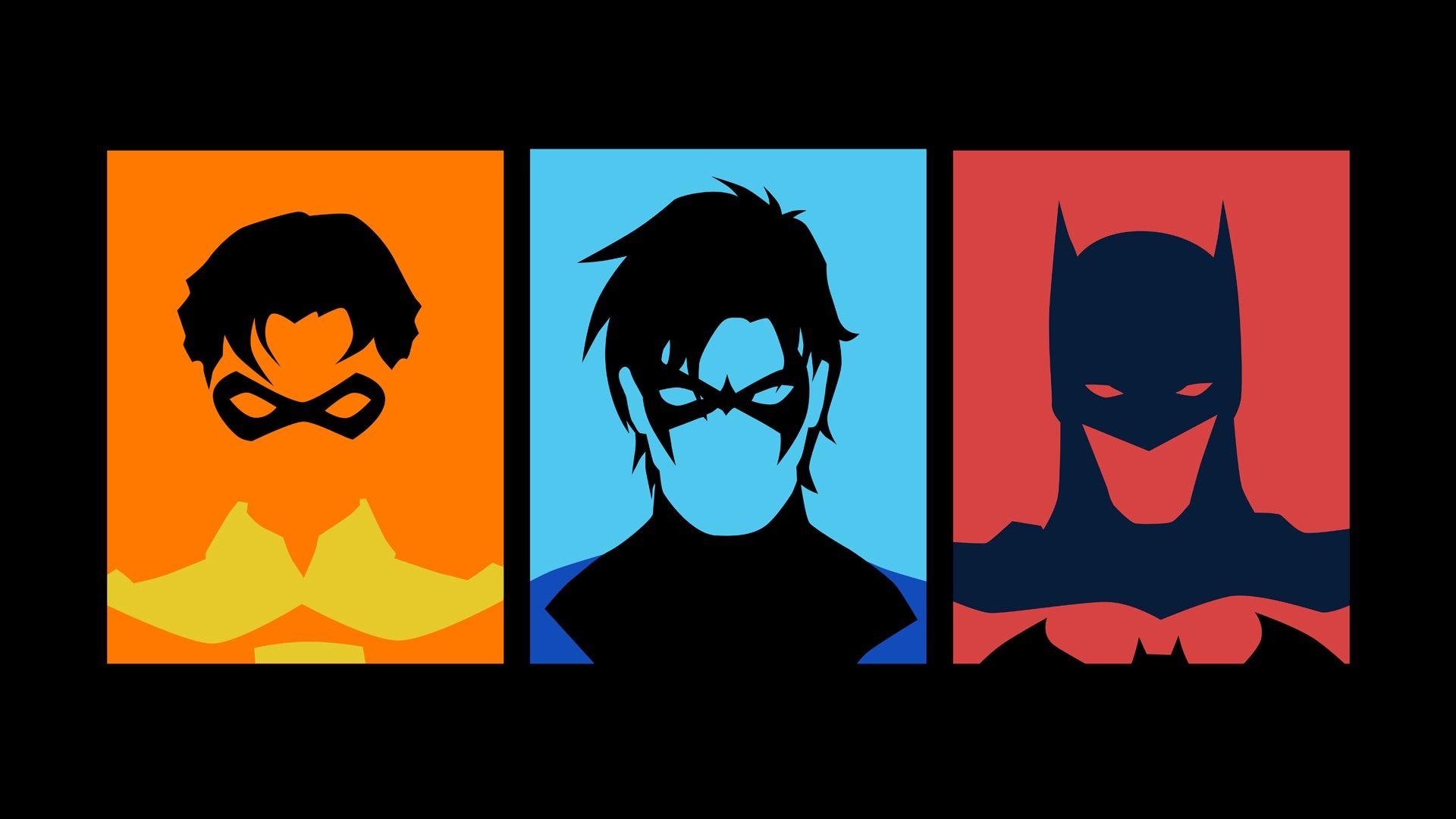Batman, Robin, DC Comics, Nightwing .sf.co.ua