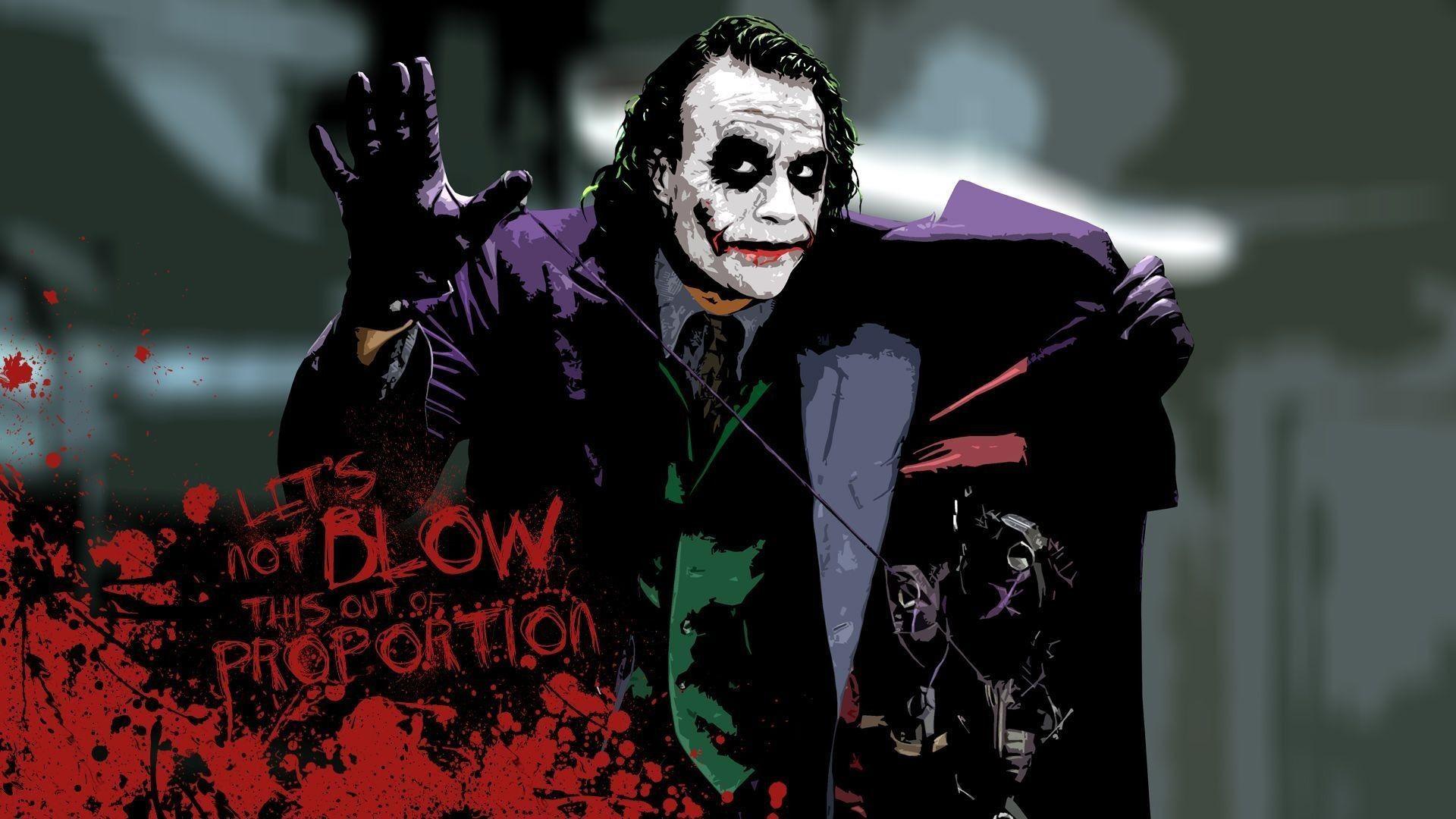 Heath Ledger Joker Wallpaper HD