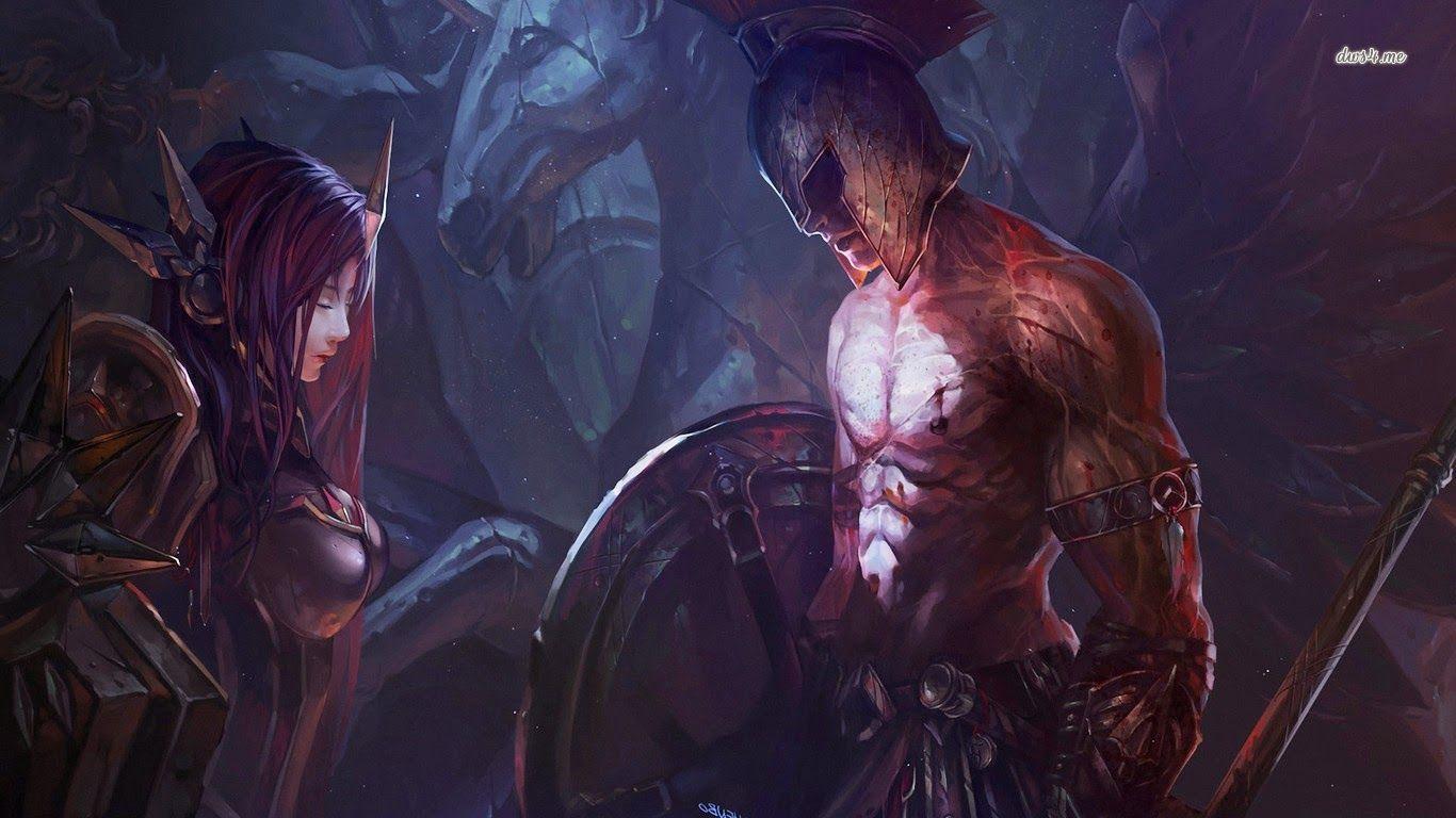 Pantheon League of Legends Wallpaper, Pantheon Desktop Wallpaper