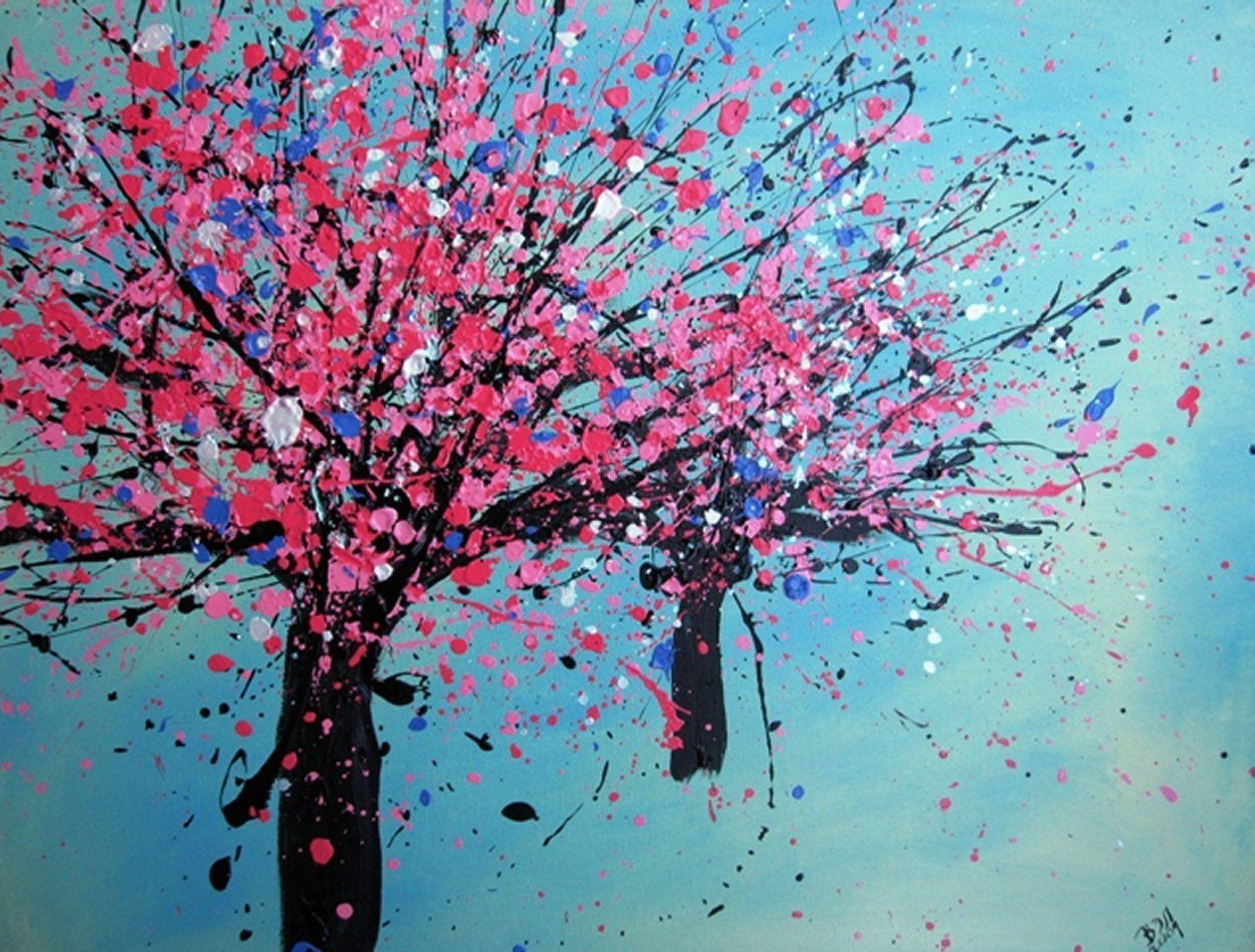 HD Tree Painting Wallpapers