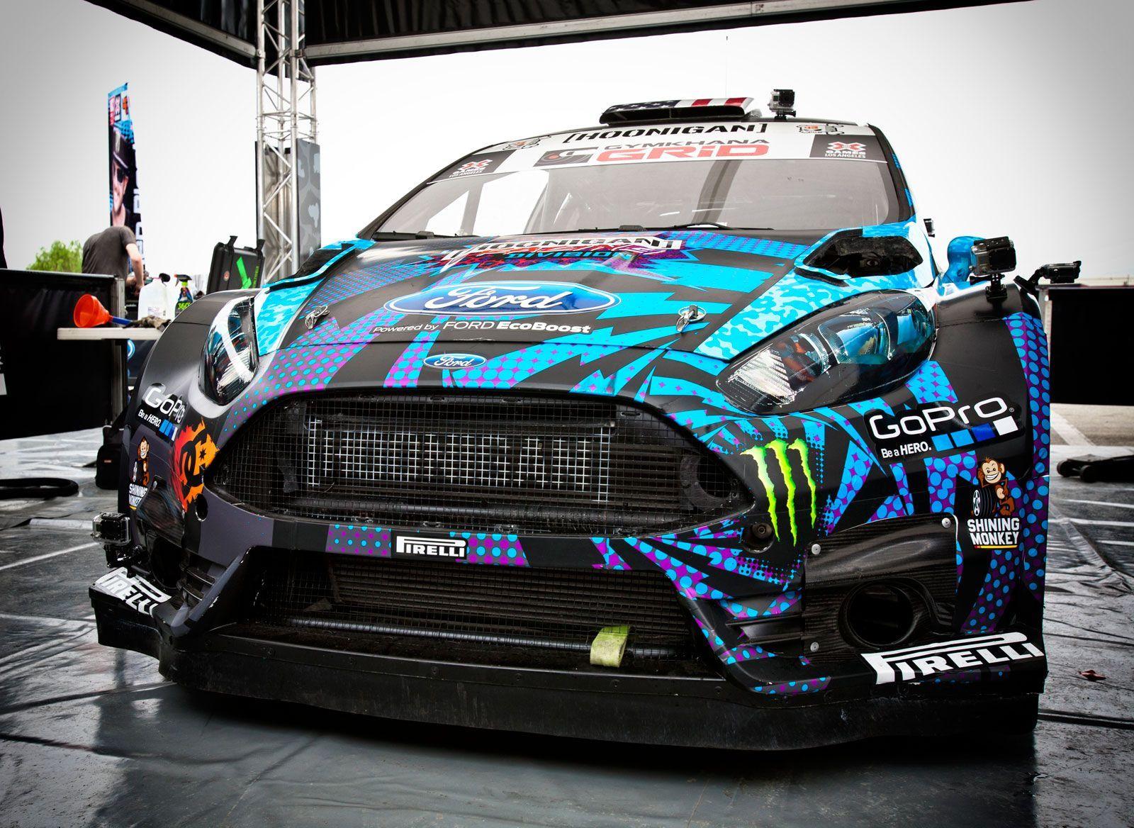 Ken Block Gymkhana GRID Ride Along in Ford Fiesta