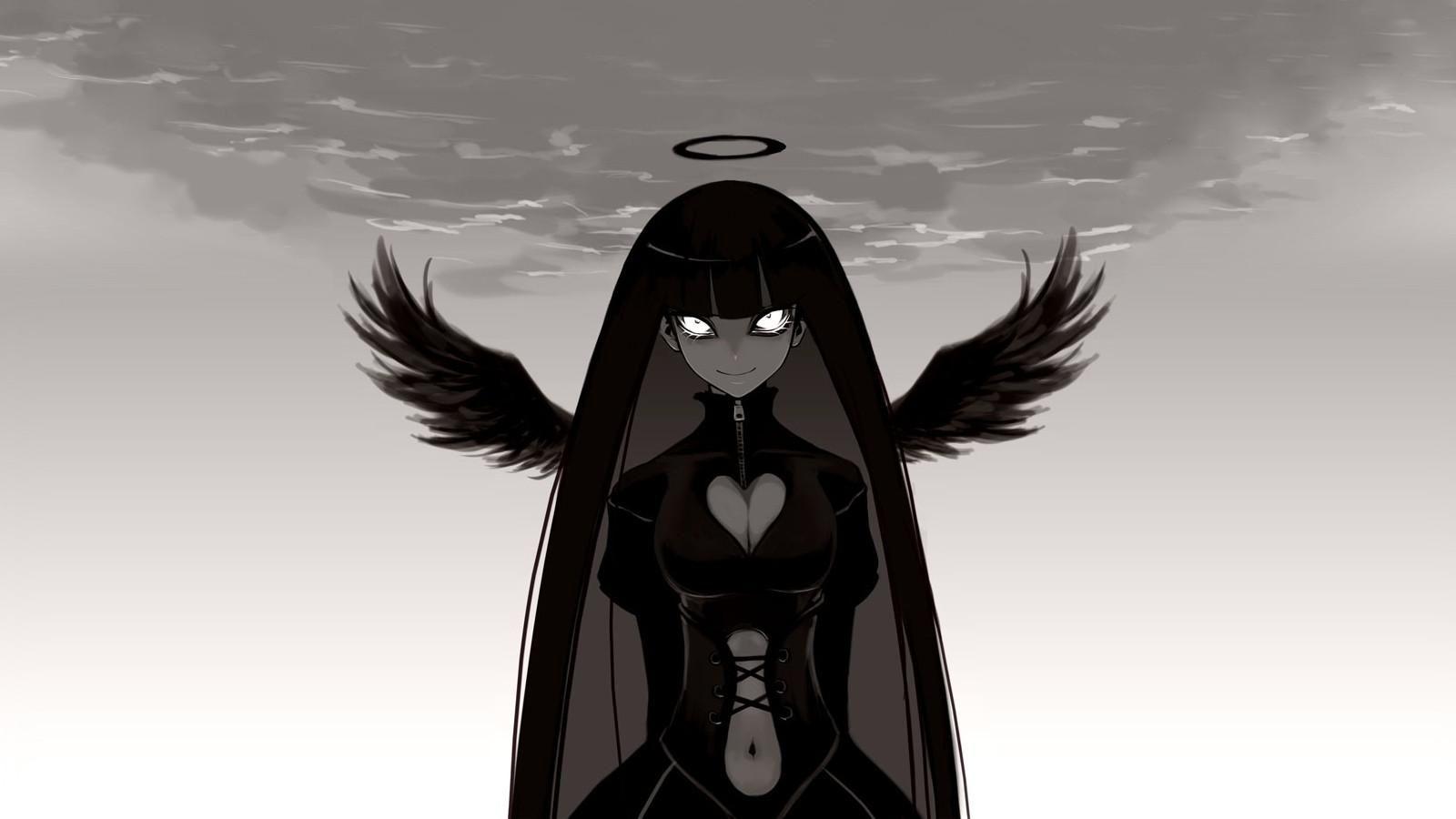 GOTHIC ANGEL WALLPAPER - Wallpaper