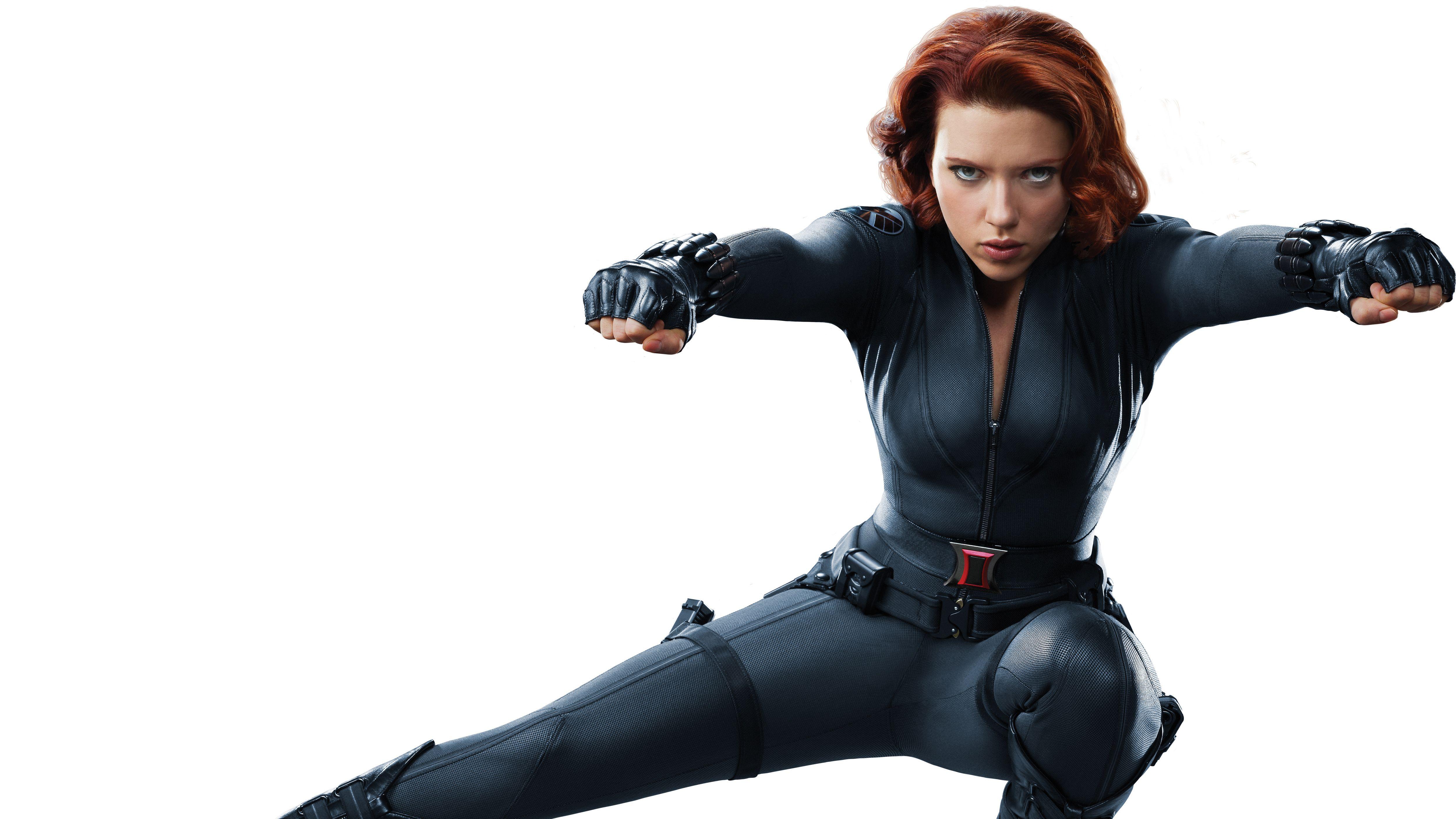 Wallpaper Black Widow, Scarlett Johansson, Marvel Comics, 5K, HD