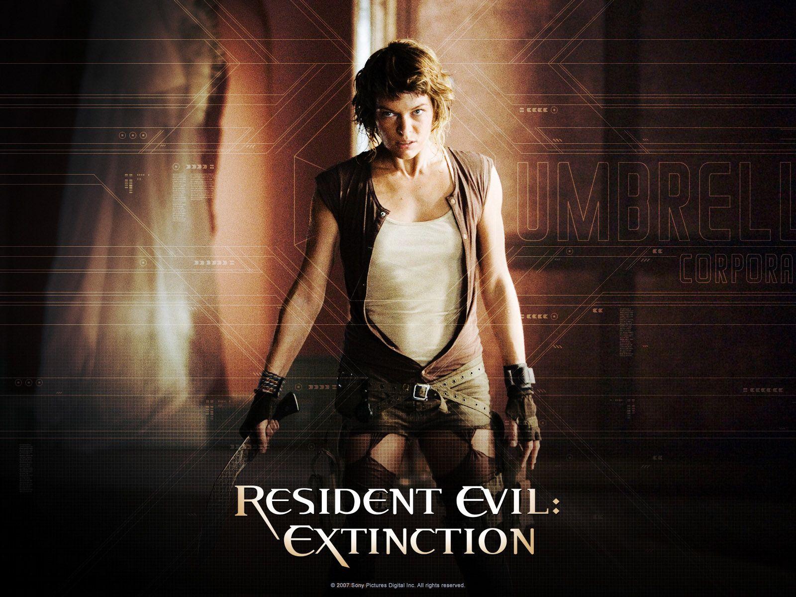 Download Resident Evil Extinction Movie Poster